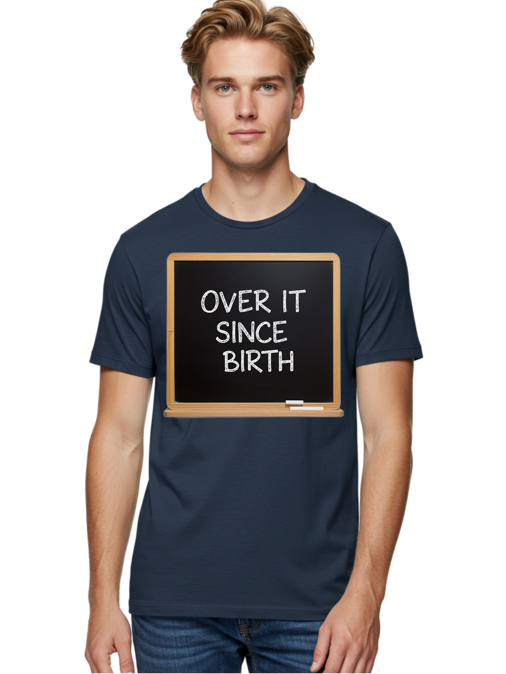 Over-It-Since-Birth-4 Men'S Graphic Tee, 100% Cotton, Comfortable Casual Summer Wear, Machine Washable, Vintage Camera, Old Camera, Antique Camera, Black Camera, Classic Photography, Photography Equipment, Nostalgic Device, Film Camera, Bao718