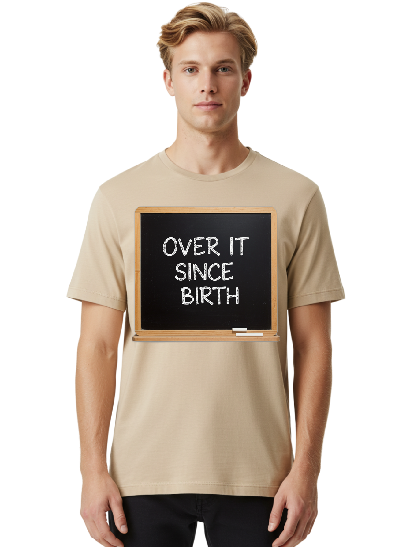 Over-It-Since-Birth-4 Men'S Graphic Tee, 100% Cotton, Comfortable Casual Summer Wear, Machine Washable, Vintage Camera, Old Camera, Antique Camera, Black Camera, Classic Photography, Photography Equipment, Nostalgic Device, Film Camera, Bao718