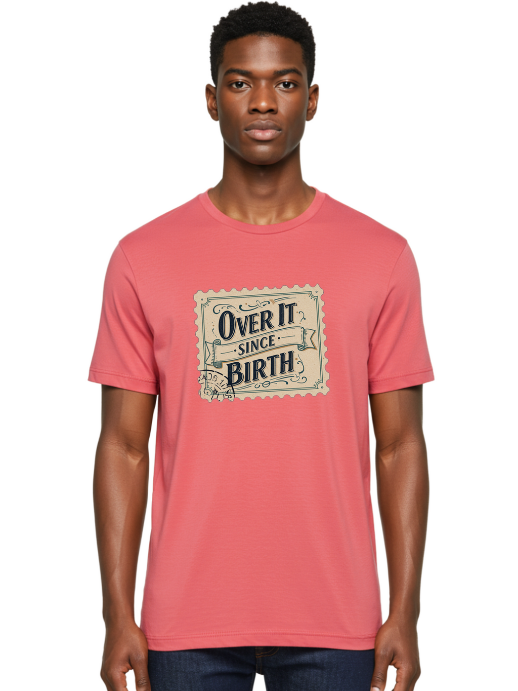 Over-It-Since-Birth Men'S Graphic Tee, 100% Cotton, Comfortable Casual Summer Wear, Machine Washable, Vintage Camera, Old Camera, Antique Camera, Black Camera, Classic Photography, Photography Equipment, Nostalgic Device, Film Camera, Bao720