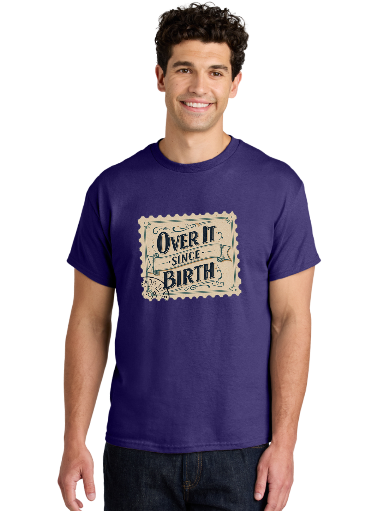 Over-It-Since-Birth Men'S Graphic Tee, 100% Cotton, Comfortable Casual Summer Wear, Machine Washable, Vintage Camera, Old Camera, Antique Camera, Black Camera, Classic Photography, Photography Equipment, Nostalgic Device, Film Camera, Bao720