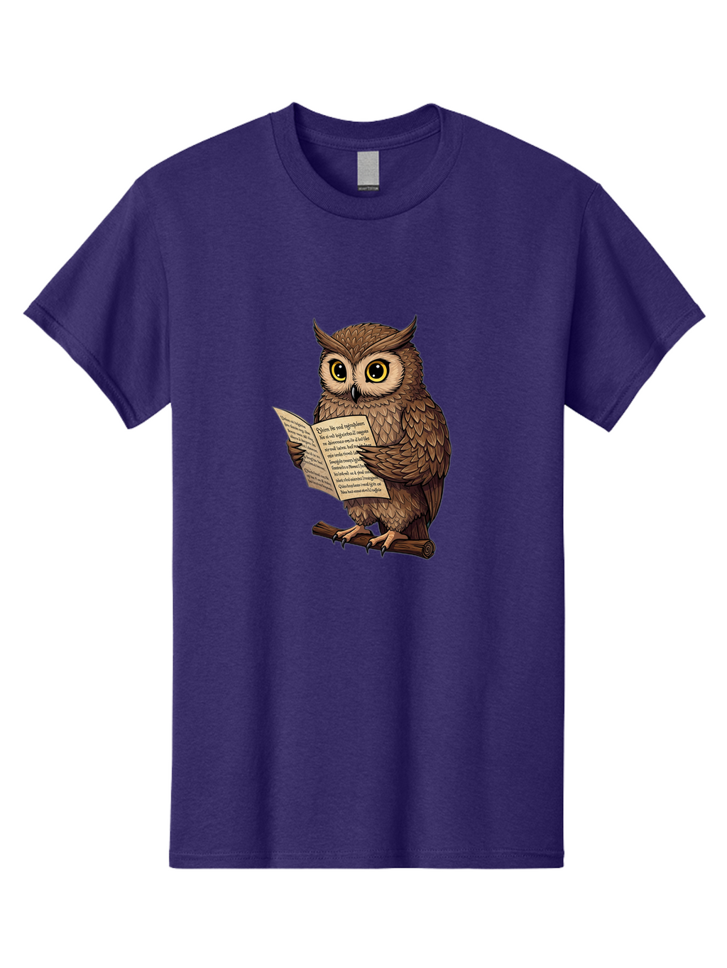 Owl-Reading-2 Men'S Graphic Tee, 100% Cotton, Comfortable Casual Summer Wear, Machine Washable, Vintage Camera, Old Camera, Antique Camera, Black Camera, Classic Photography, Photography Equipment, Nostalgic Device, Film Camera, Camera Art Bao723