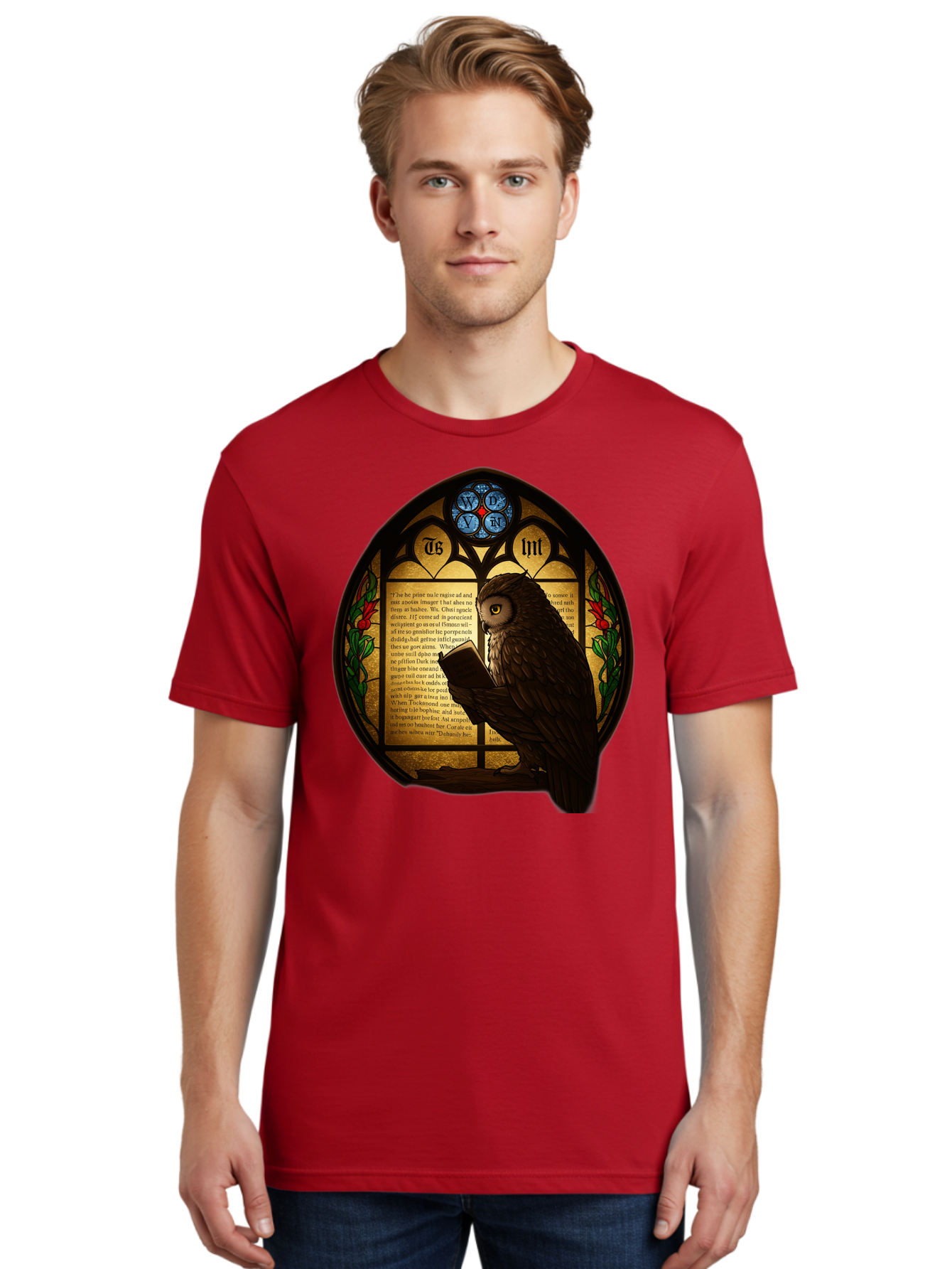 Owl-Reading-3 Men'S Graphic Tee, 100% Cotton, Comfortable Casual Summer Wear, Machine Washable, Vintage Camera, Old Camera, Antique Camera, Black Camera, Classic Photography, Photography Equipment, Nostalgic Device, Film Camera, Camera Art Bao724