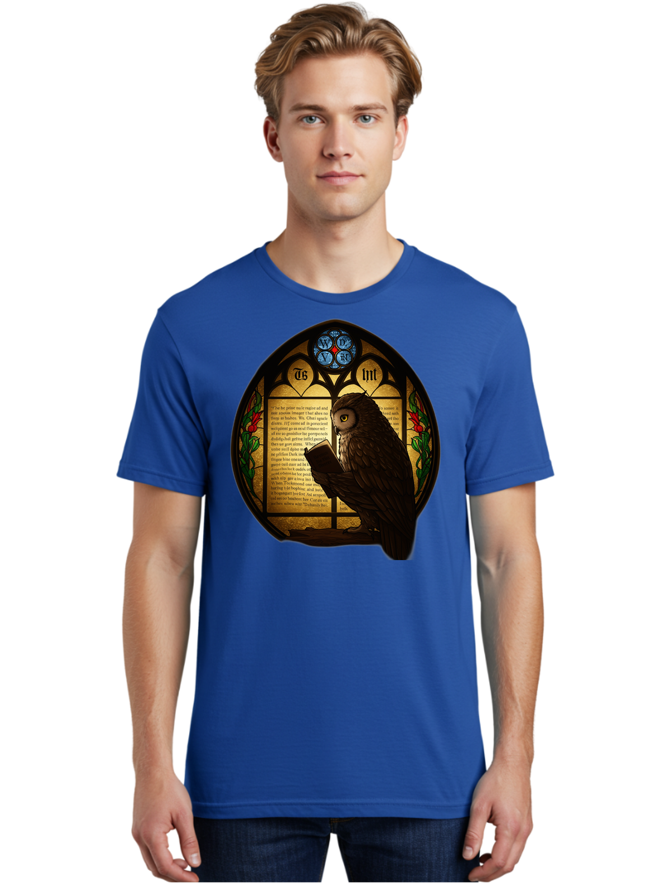 Owl-Reading-3 Men'S Graphic Tee, 100% Cotton, Comfortable Casual Summer Wear, Machine Washable, Vintage Camera, Old Camera, Antique Camera, Black Camera, Classic Photography, Photography Equipment, Nostalgic Device, Film Camera, Camera Art Bao724