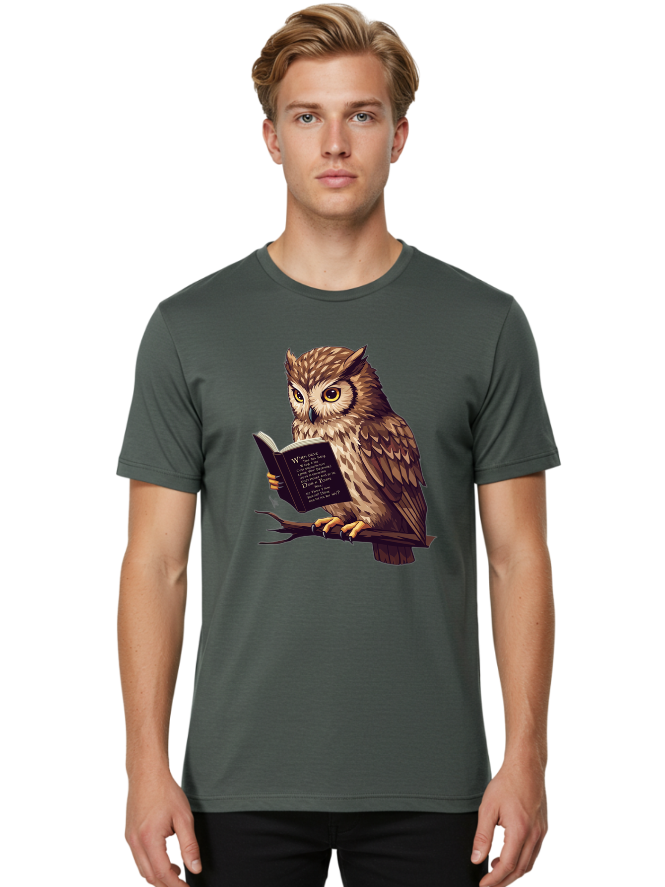 Owl-Reading-Dictionary Men'S Graphic Tee, 100% Cotton, Comfortable Casual Summer Wear, Machine Washable, Vintage Camera, Old Camera, Antique Camera, Black Camera, Classic Photography, Photography Equipment, Nostalgic Device, Film Camera, Bao727