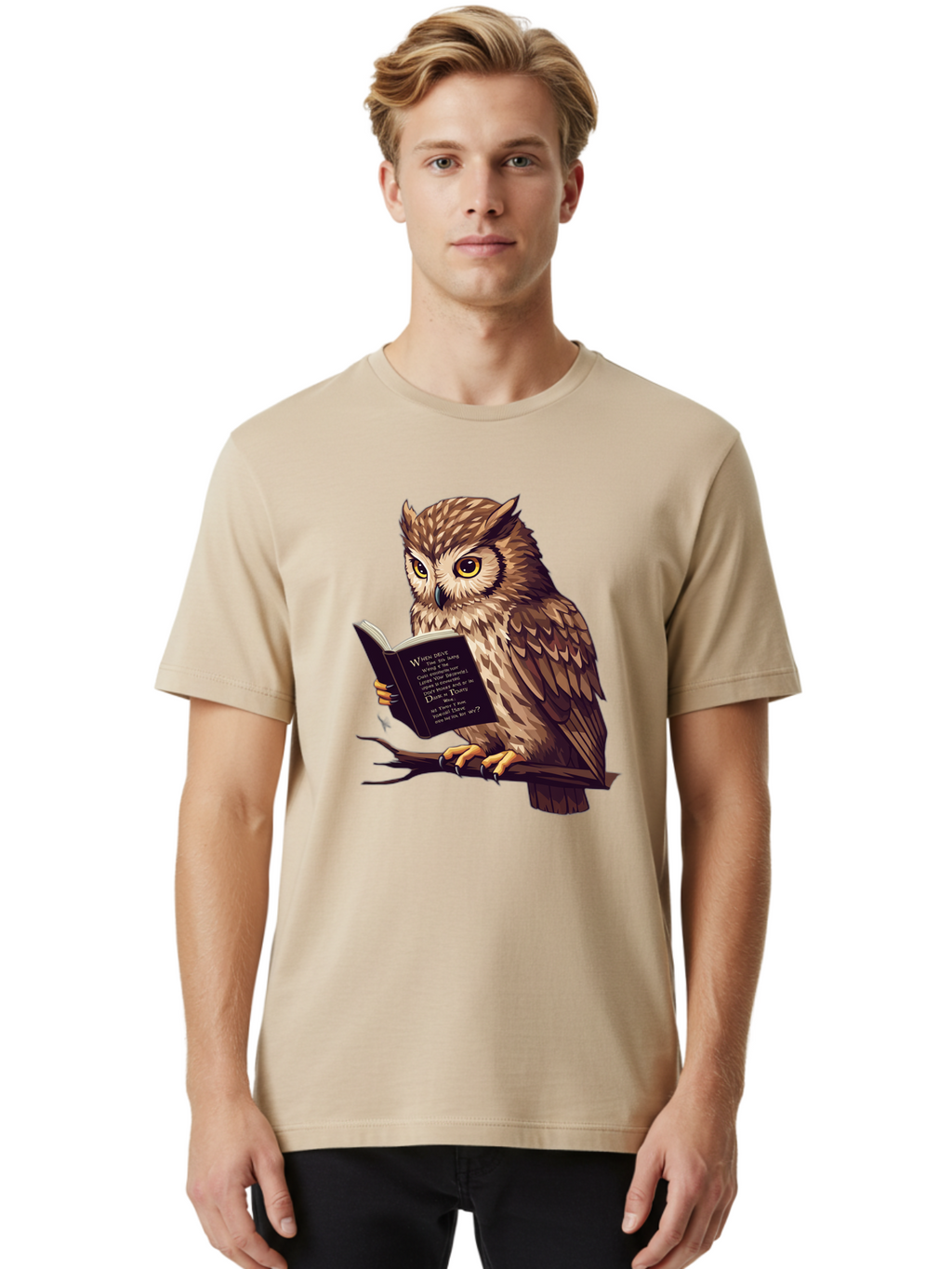 Owl-Reading-Dictionary Men'S Graphic Tee, 100% Cotton, Comfortable Casual Summer Wear, Machine Washable, Vintage Camera, Old Camera, Antique Camera, Black Camera, Classic Photography, Photography Equipment, Nostalgic Device, Film Camera, Bao727