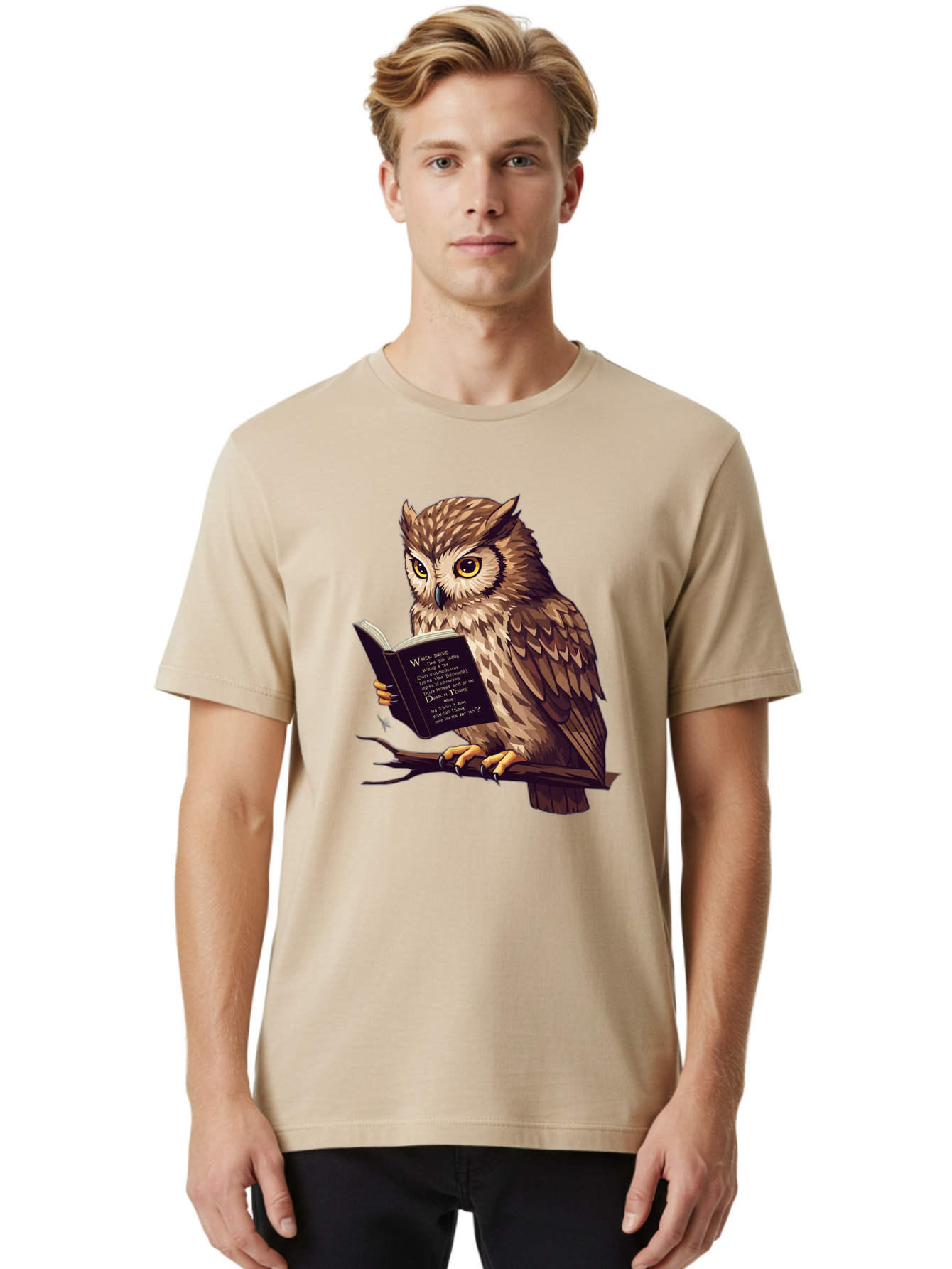 Owl-Reading-Dictionary Men'S Graphic Tee, 100% Cotton, Comfortable Casual Summer Wear, Machine Washable, Vintage Camera, Old Camera, Antique Camera, Black Camera, Classic Photography, Photography Equipment, Nostalgic Device, Film Camera, Bao727