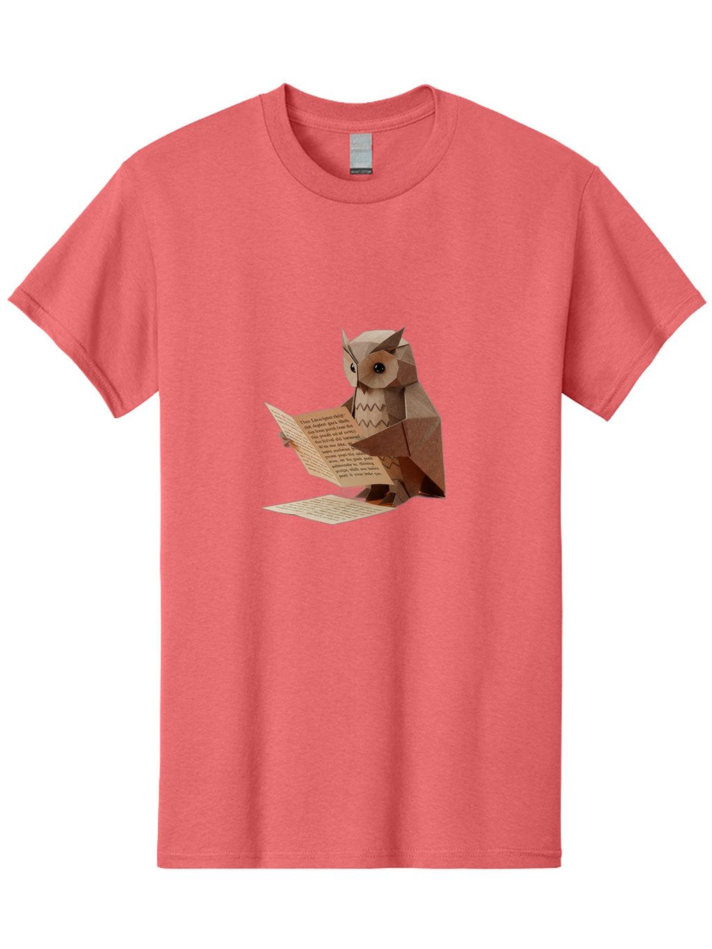 Paper-Owl-Reading Men'S Graphic Tee, 100% Cotton, Comfortable Casual Summer Wear, Machine Washable, Vintage Camera, Old Camera, Antique Camera, Black Camera, Classic Photography, Photography Equipment, Nostalgic Device, Film Camera, Camera Art Bao729