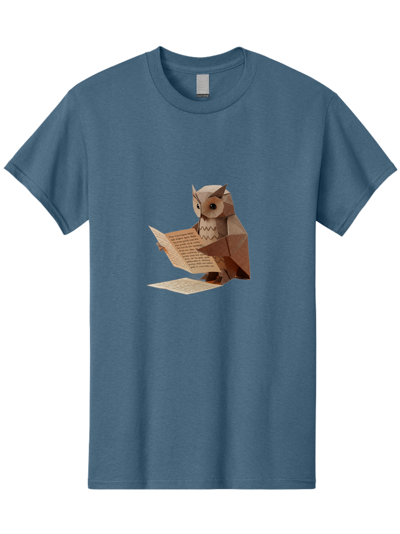 Paper-Owl-Reading Men'S Graphic Tee, 100% Cotton, Comfortable Casual Summer Wear, Machine Washable, Vintage Camera, Old Camera, Antique Camera, Black Camera, Classic Photography, Photography Equipment, Nostalgic Device, Film Camera, Camera Art Bao729