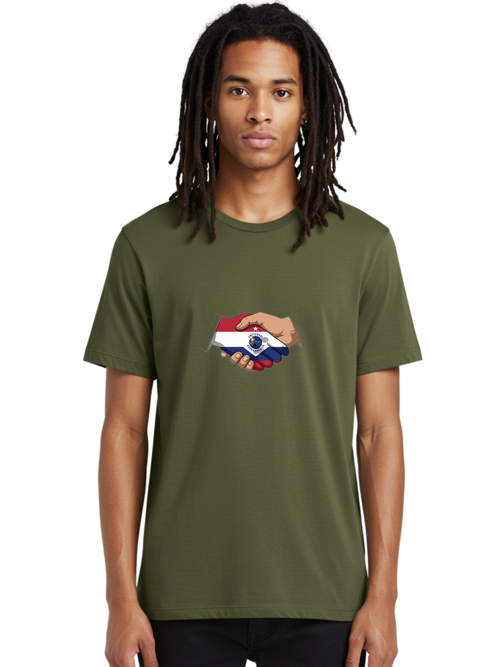 Paraguay-Flag-Hands Men'S Graphic Tee, 100% Cotton, Comfortable Casual Summer Wear, Machine Washable, Vintage Camera, Old Camera, Antique Camera, Black Camera, Classic Photography, Photography Equipment, Nostalgic Device, Film Camera, Bao730