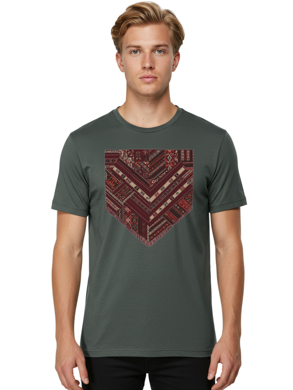 Patterned-Rug Men'S Graphic Tee, 100% Cotton, Comfortable Casual Summer Wear, Machine Washable, Vintage Camera, Old Camera, Antique Camera, Black Camera, Classic Photography, Photography Equipment, Nostalgic Device, Film Camera, Camera Art Bao733