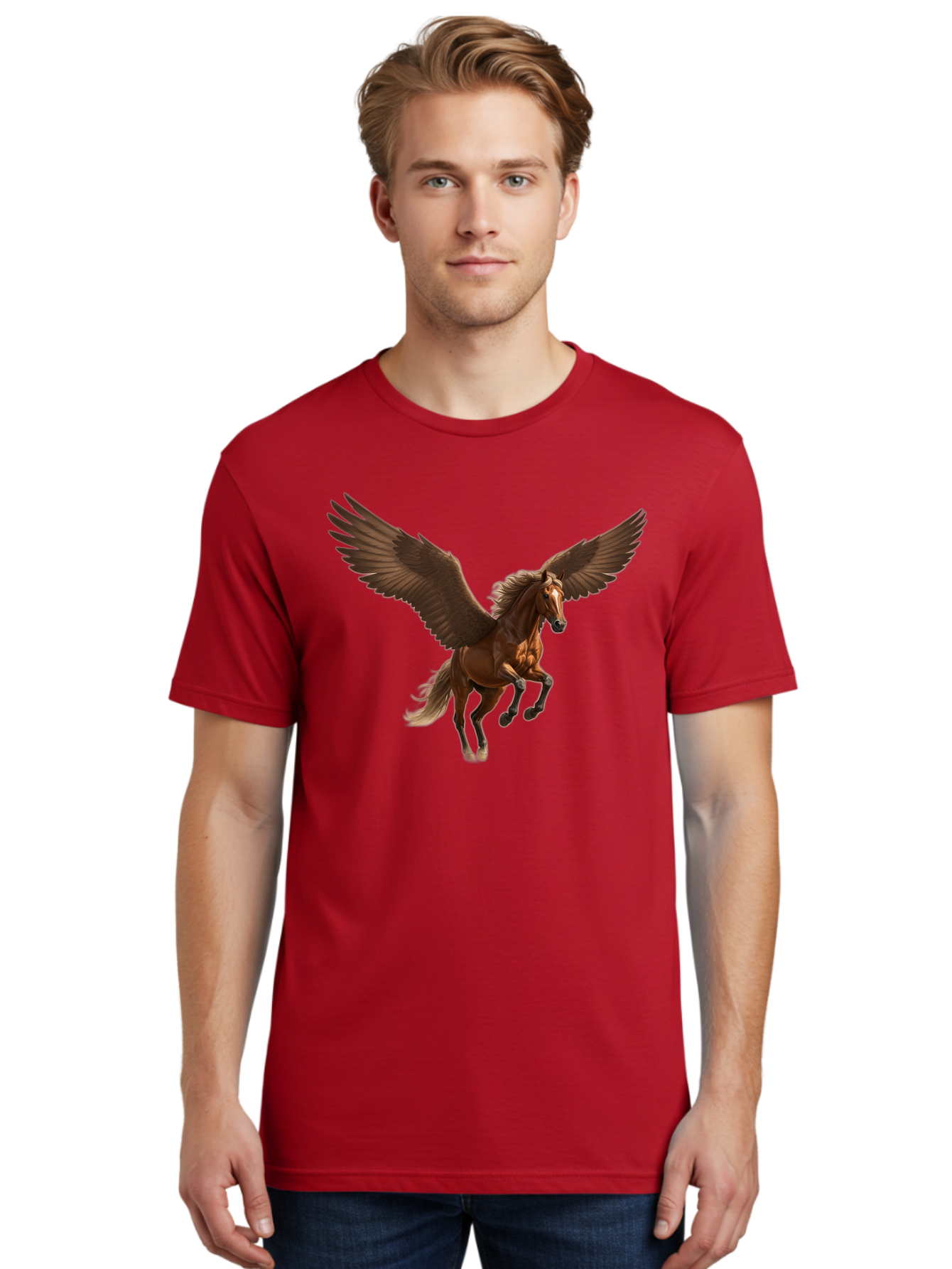 Pegasus Men'S Graphic Tee, 100% Cotton, Comfortable Casual Summer Wear, Machine Washable, Vintage Camera, Old Camera, Antique Camera, Black Camera, Classic Photography, Photography Equipment, Nostalgic Device, Film Camera, Camera Art Bao738