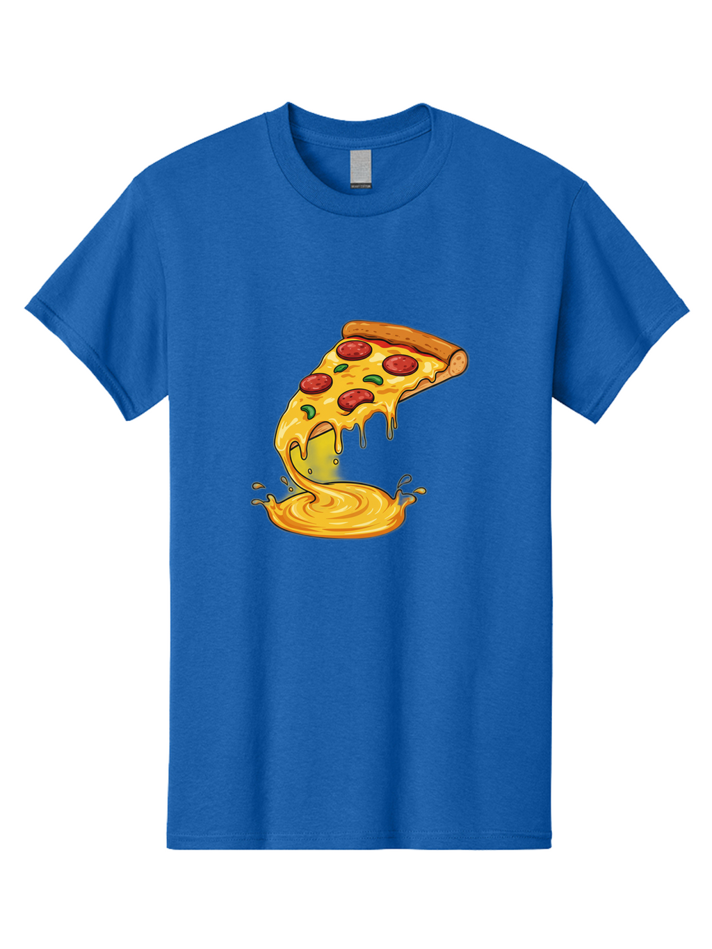Pepperoni-Pizza-Slice Men'S Graphic Tee, 100% Cotton, Comfortable Casual Summer Wear, Machine Washable, Vintage Camera, Old Camera, Antique Camera, Black Camera, Classic Photography, Photography Equipment, Nostalgic Device, Film Camera, Bao740
