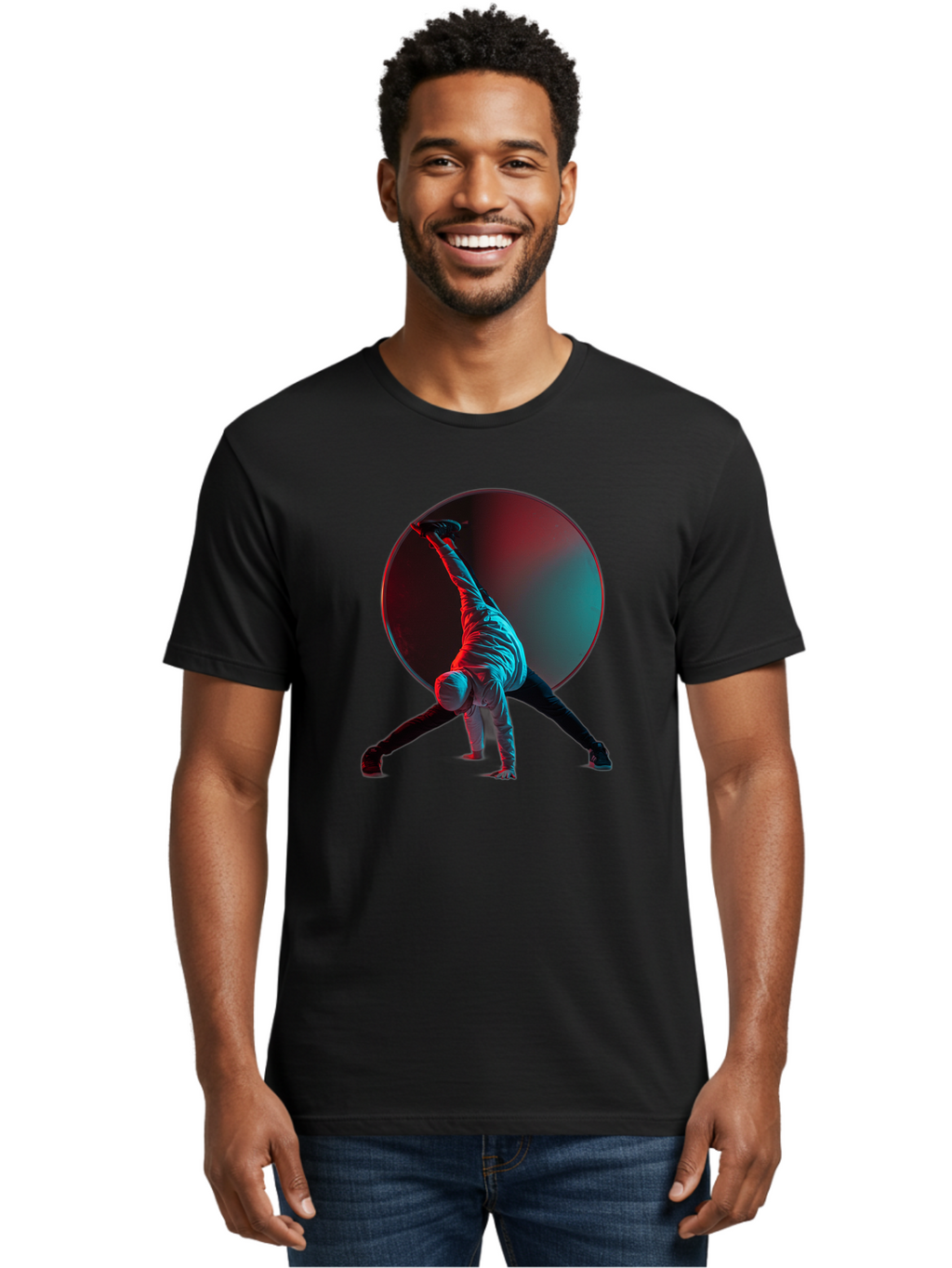 Person-Doing-Yoga-Pose Men'S Graphic Tee, 100% Cotton, Comfortable Casual Summer Wear, Machine Washable, Vintage Camera, Old Camera, Antique Camera, Black Camera, Classic Photography, Photography Equipment, Nostalgic Device, Film Camera, Bao741