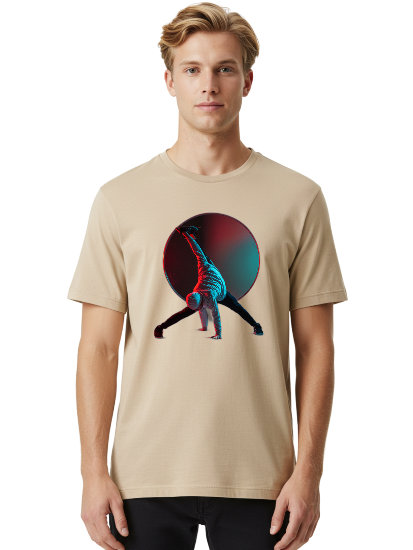 Person-Doing-Yoga-Pose Men'S Graphic Tee, 100% Cotton, Comfortable Casual Summer Wear, Machine Washable, Vintage Camera, Old Camera, Antique Camera, Black Camera, Classic Photography, Photography Equipment, Nostalgic Device, Film Camera, Bao741