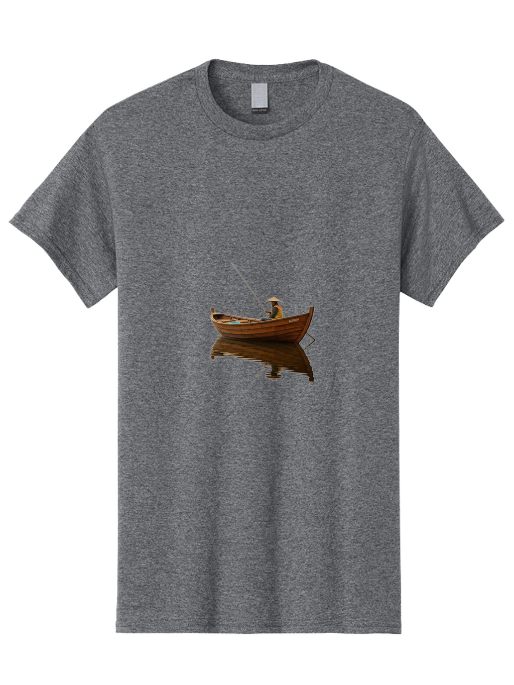 Person-In-Boat Men'S Graphic Tee, 100% Cotton, Comfortable Casual Summer Wear, Machine Washable, Vintage Camera, Old Camera, Antique Camera, Black Camera, Classic Photography, Photography Equipment, Nostalgic Device, Film Camera, Camera Art Bao742