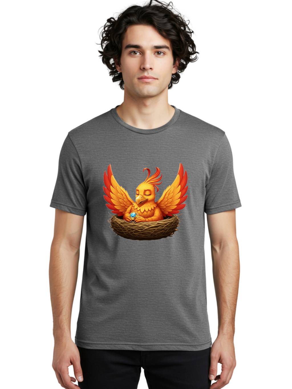 Phoenix-In-Nest Men'S Graphic Tee, 100% Cotton, Comfortable Casual Summer Wear, Machine Washable, Vintage Camera, Old Camera, Antique Camera, Black Camera, Classic Photography, Photography Equipment, Nostalgic Device, Film Camera, Camera Art Bao744
