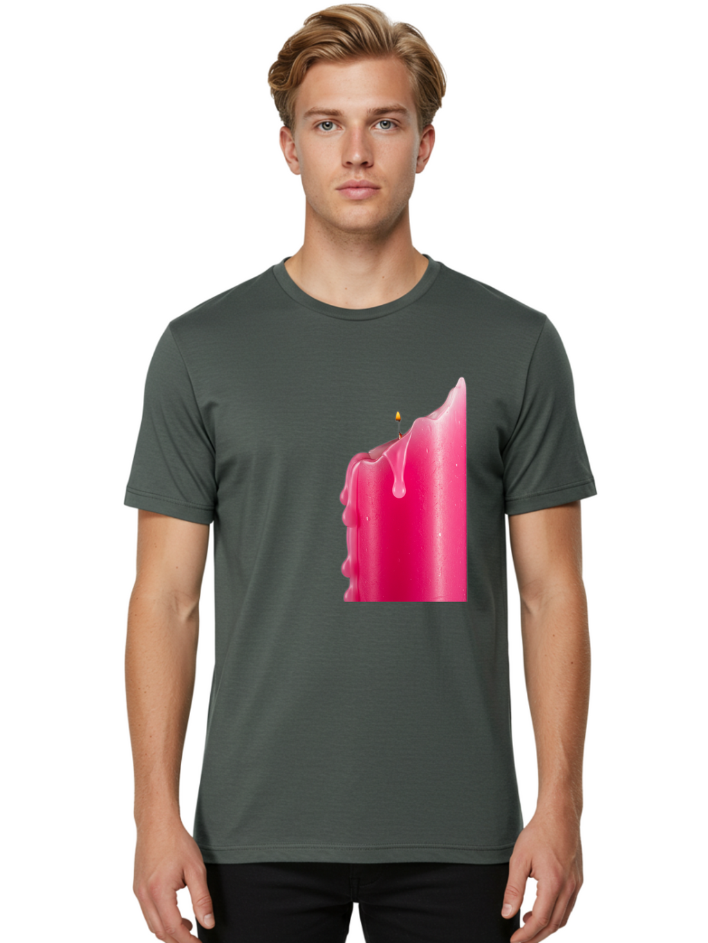 Pink-Candle Men'S Graphic Tee, 100% Cotton, Comfortable Casual Summer Wear, Machine Washable, Vintage Camera, Old Camera, Antique Camera, Black Camera, Classic Photography, Photography Equipment, Nostalgic Device, Film Camera, Camera Art Bao745