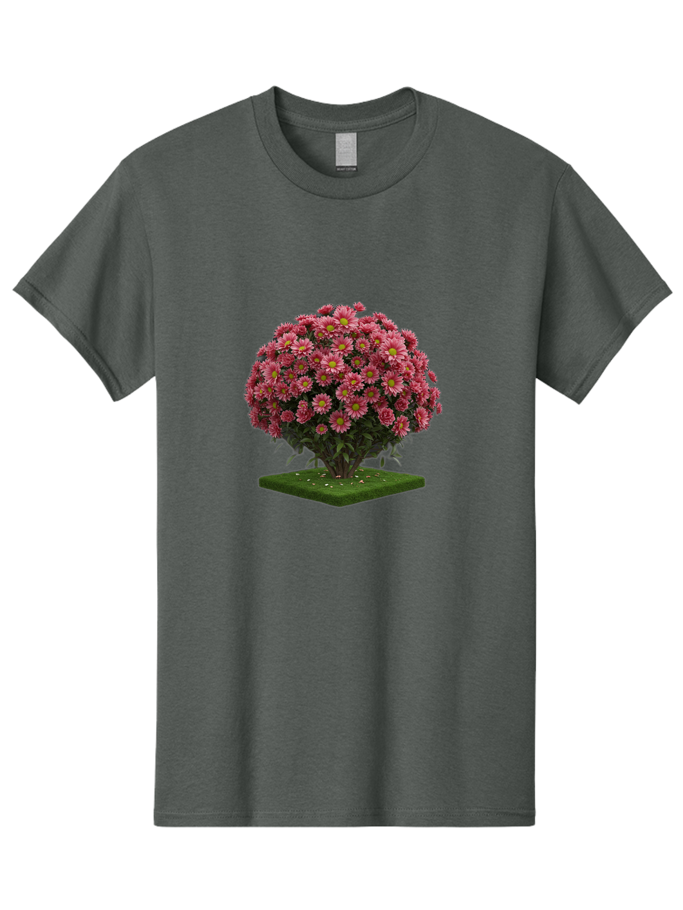 Pink-Chrysanthemum-Bush Men'S Graphic Tee, 100% Cotton, Comfortable Casual Summer Wear, Machine Washable, Vintage Camera, Old Camera, Antique Camera, Black Camera, Classic Photography, Photography Equipment, Nostalgic Device, Film Camera, Bao746