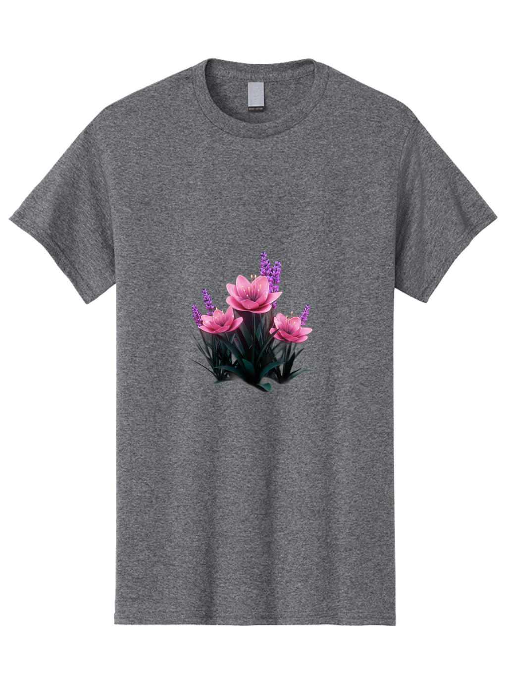 Pink-Flowers Men'S Graphic Tee, 100% Cotton, Comfortable Casual Summer Wear, Machine Washable, Vintage Camera, Old Camera, Antique Camera, Black Camera, Classic Photography, Photography Equipment, Nostalgic Device, Film Camera, Camera Art Bao747