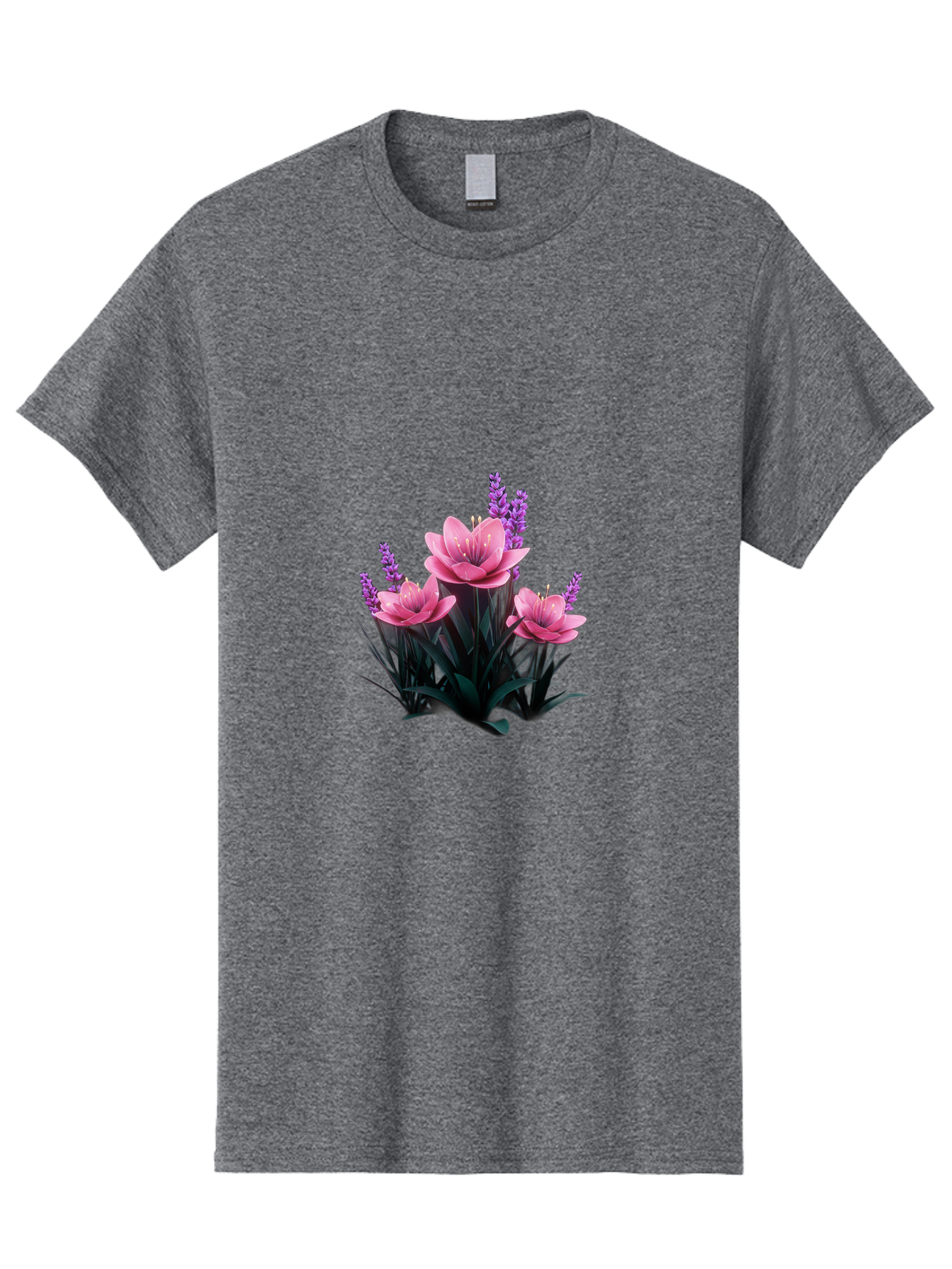 Pink-Flowers Men'S Graphic Tee, 100% Cotton, Comfortable Casual Summer Wear, Machine Washable, Vintage Camera, Old Camera, Antique Camera, Black Camera, Classic Photography, Photography Equipment, Nostalgic Device, Film Camera, Camera Art Bao747