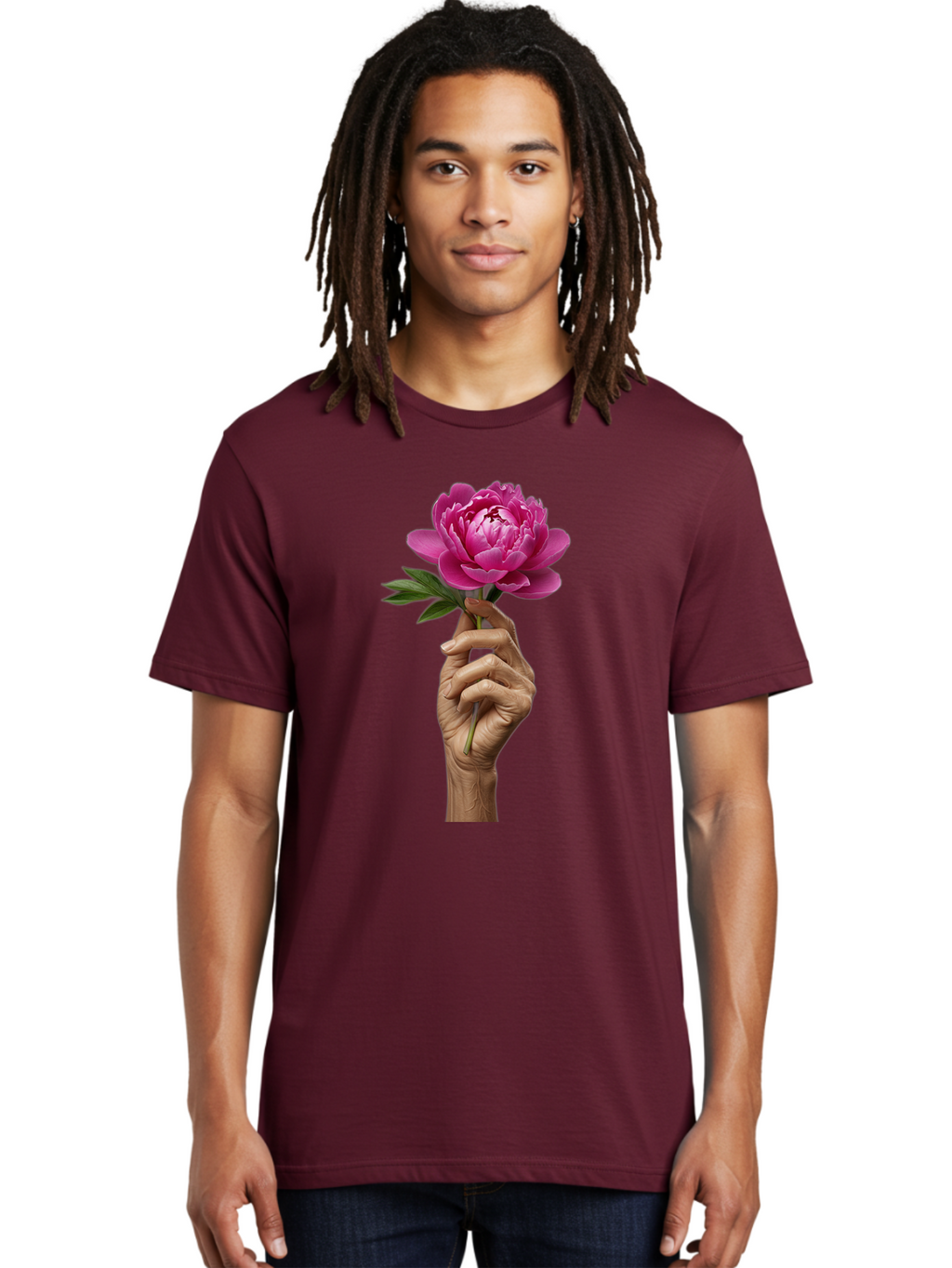 Pink-Peony Men'S Graphic Tee, 100% Cotton, Comfortable Casual Summer Wear, Machine Washable, Vintage Camera, Old Camera, Antique Camera, Black Camera, Classic Photography, Photography Equipment, Nostalgic Device, Film Camera, Camera Art Bao749