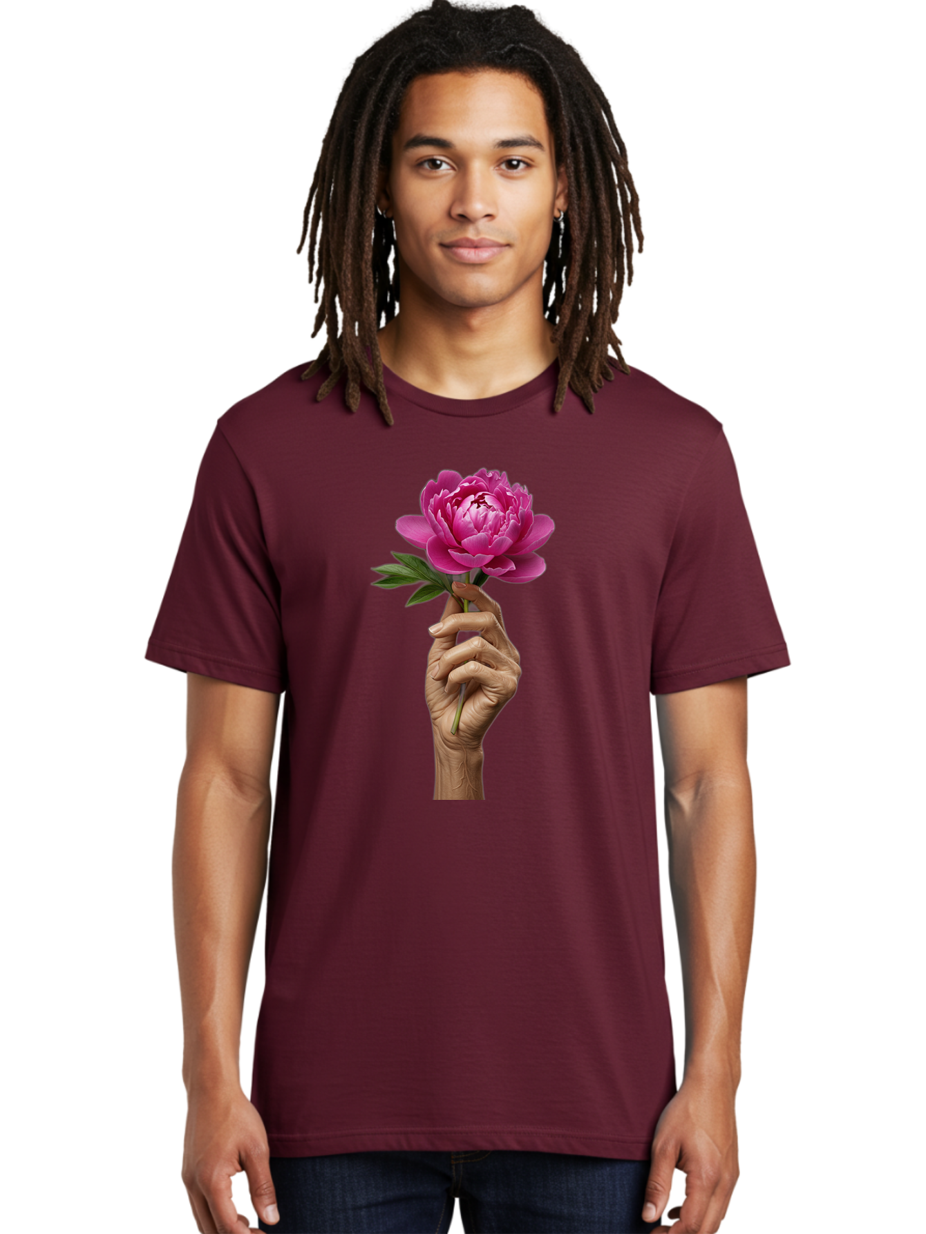 Pink-Peony Men'S Graphic Tee, 100% Cotton, Comfortable Casual Summer Wear, Machine Washable, Vintage Camera, Old Camera, Antique Camera, Black Camera, Classic Photography, Photography Equipment, Nostalgic Device, Film Camera, Camera Art Bao749