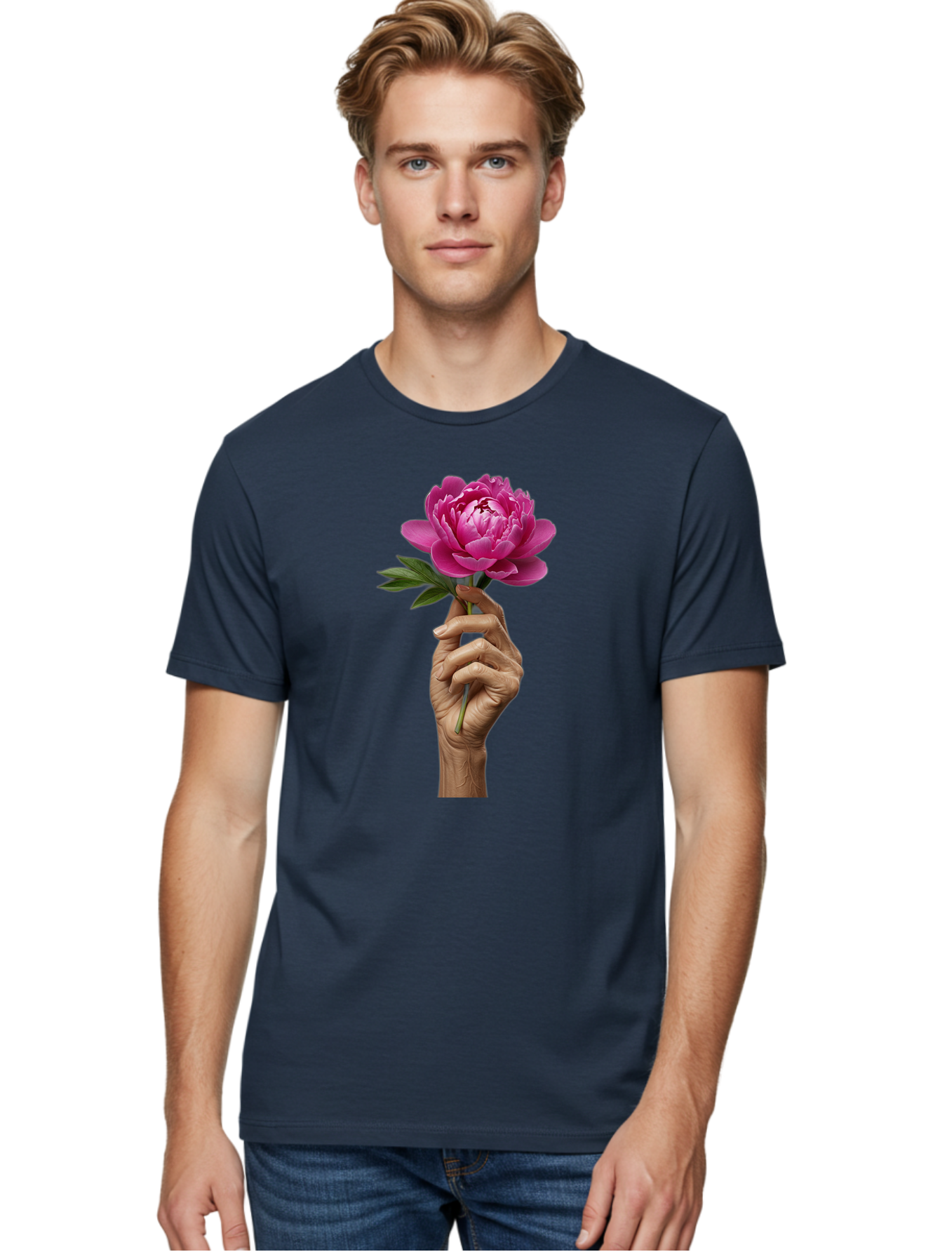 Pink-Peony Men'S Graphic Tee, 100% Cotton, Comfortable Casual Summer Wear, Machine Washable, Vintage Camera, Old Camera, Antique Camera, Black Camera, Classic Photography, Photography Equipment, Nostalgic Device, Film Camera, Camera Art Bao749
