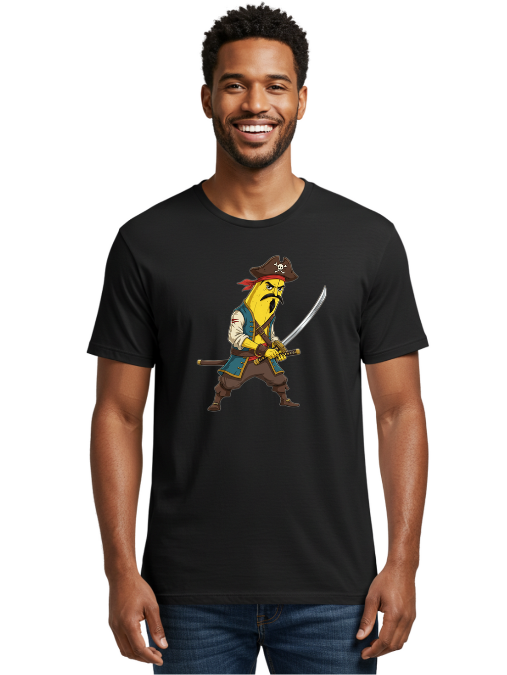 Pirate-Banana Men'S Graphic Tee, 100% Cotton, Comfortable Casual Summer Wear, Machine Washable, Vintage Camera, Old Camera, Antique Camera, Black Camera, Classic Photography, Photography Equipment, Nostalgic Device, Film Camera, Camera Art Bao753