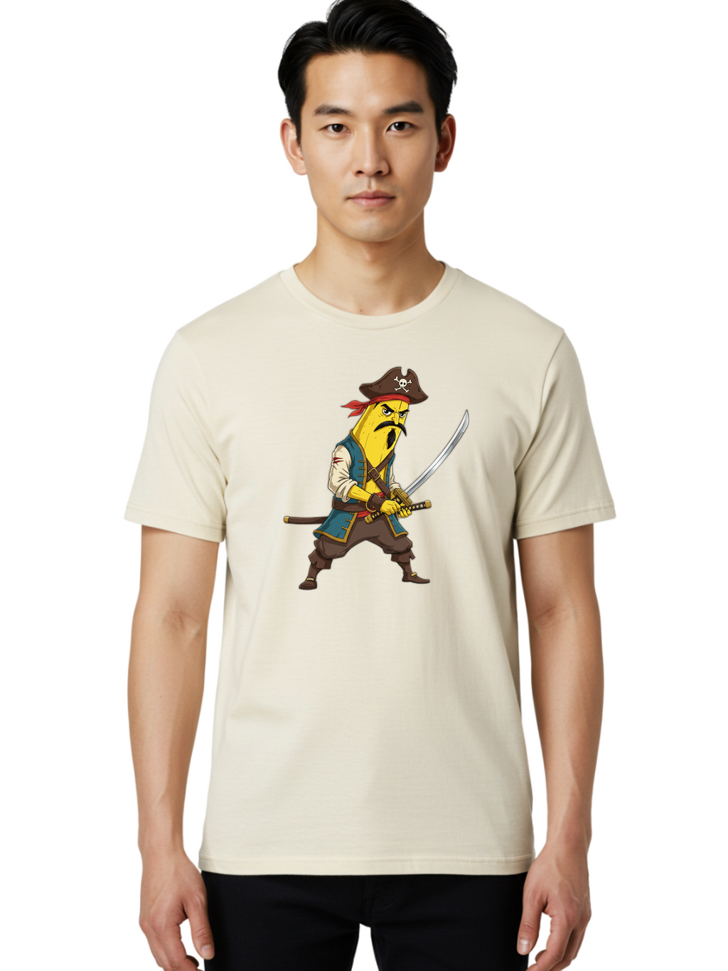 Pirate-Banana Men'S Graphic Tee, 100% Cotton, Comfortable Casual Summer Wear, Machine Washable, Vintage Camera, Old Camera, Antique Camera, Black Camera, Classic Photography, Photography Equipment, Nostalgic Device, Film Camera, Camera Art Bao753