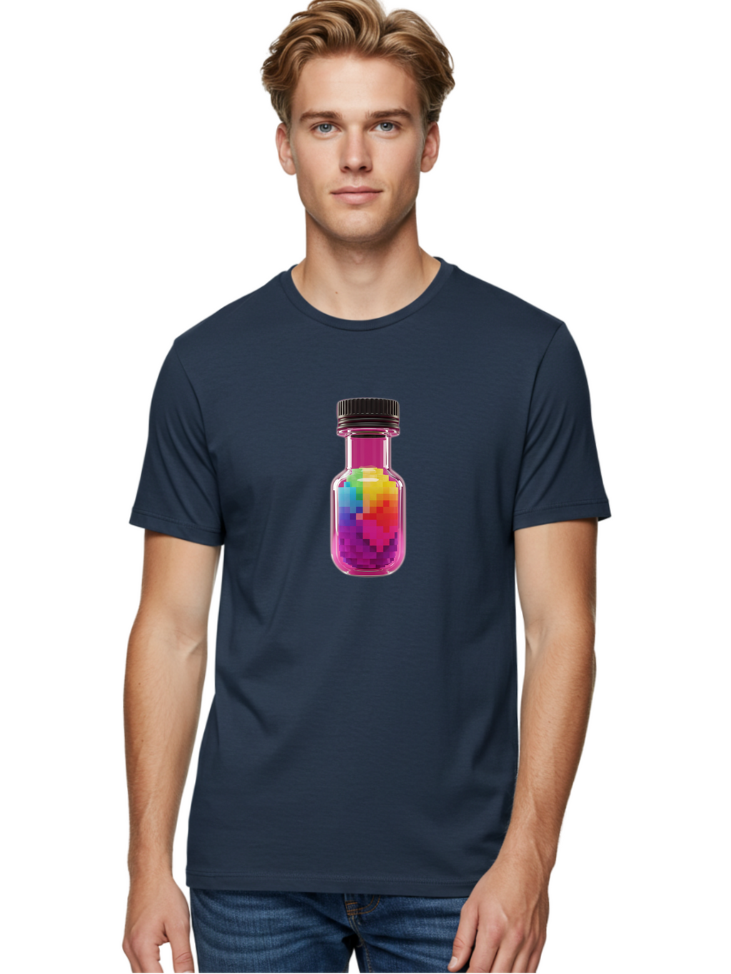 Pixel-Potion Men'S Graphic Tee, 100% Cotton, Comfortable Casual Summer Wear, Machine Washable, Vintage Camera, Old Camera, Antique Camera, Black Camera, Classic Photography, Photography Equipment, Nostalgic Device, Film Camera, Camera Art Bao754