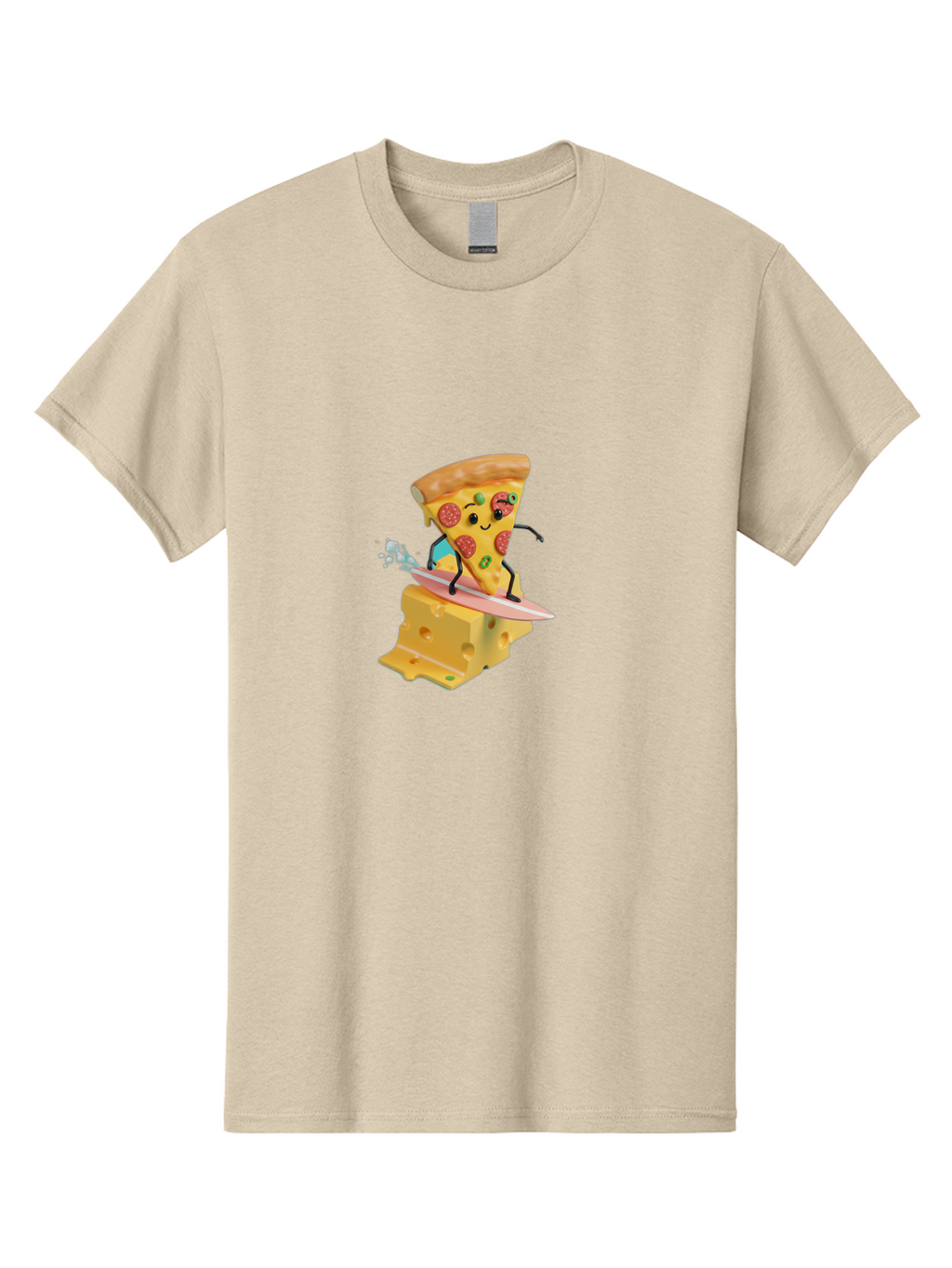 Pizza-Slice-Surfer Men'S Graphic Tee, 100% Cotton, Comfortable Casual Summer Wear, Machine Washable, Vintage Camera, Old Camera, Antique Camera, Black Camera, Classic Photography, Photography Equipment, Nostalgic Device, Film Camera, Bao756