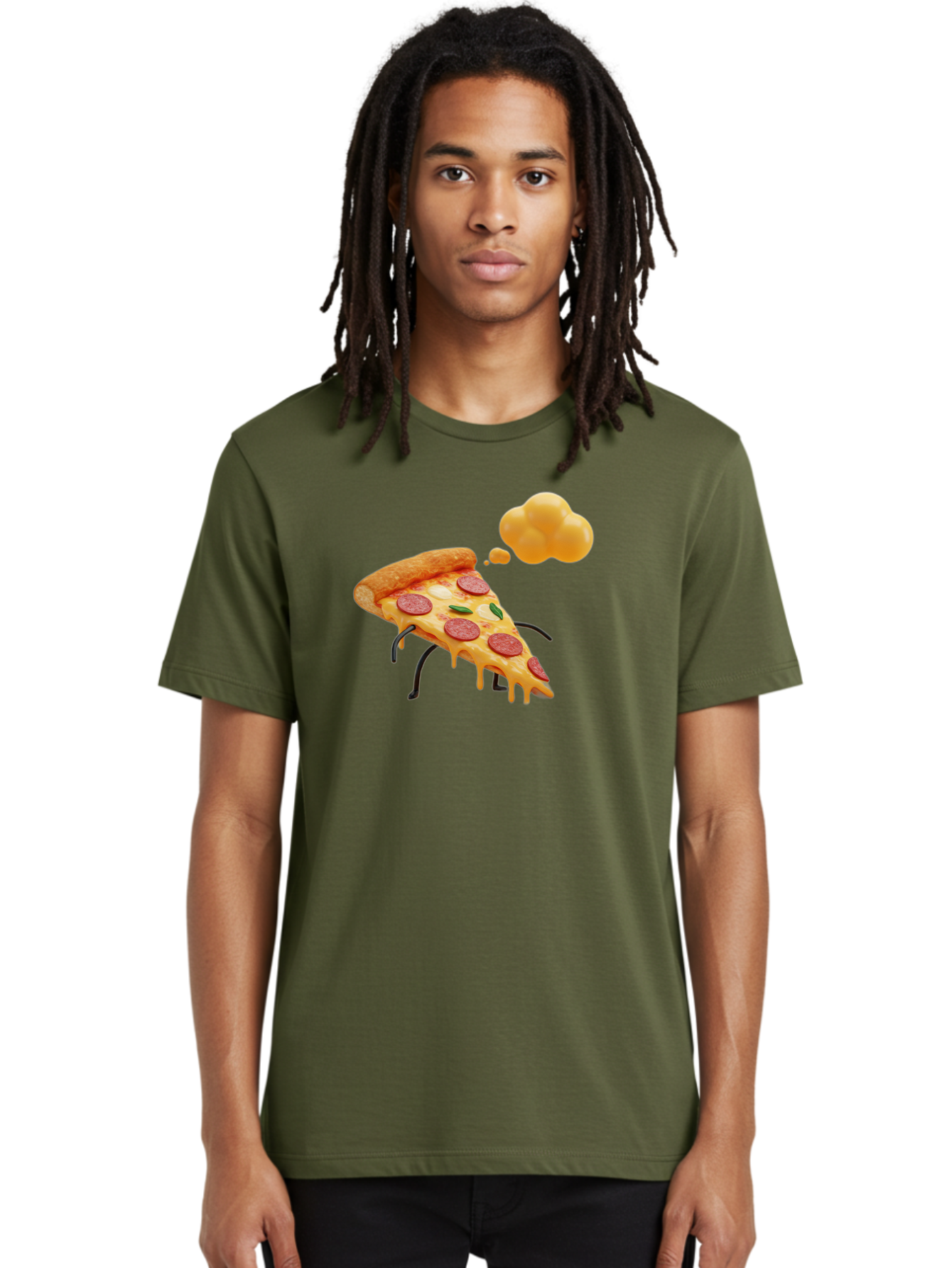 Pizza-Slice-With-Legs Men'S Graphic Tee, 100% Cotton, Comfortable Casual Summer Wear, Machine Washable, Vintage Camera, Old Camera, Antique Camera, Black Camera, Classic Photography, Photography Equipment, Nostalgic Device, Film Camera, Bao758