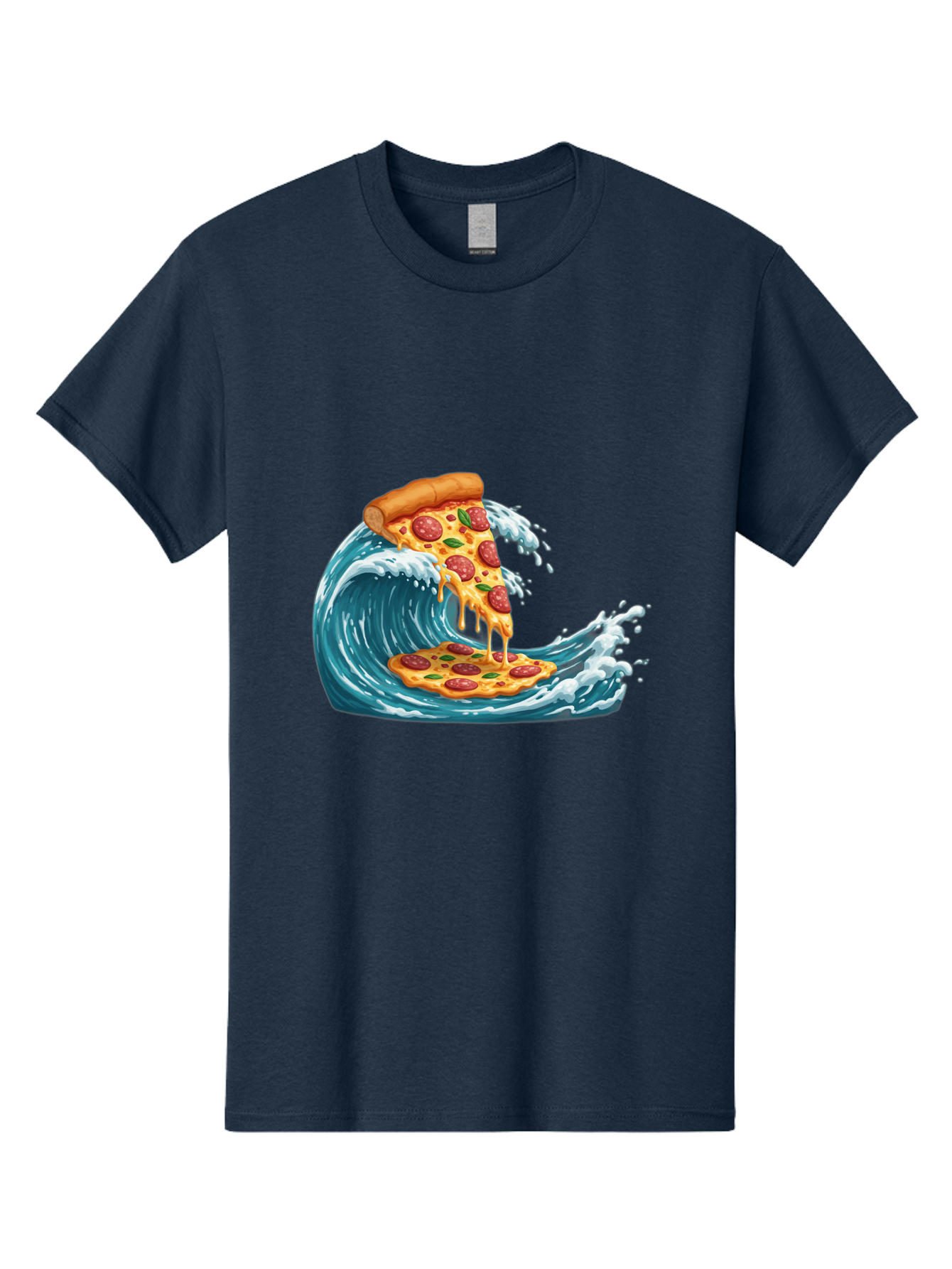 Pizza-Surfing-Wave Men'S Graphic Tee, 100% Cotton, Comfortable Casual Summer Wear, Machine Washable, Vintage Camera, Old Camera, Antique Camera, Black Camera, Classic Photography, Photography Equipment, Nostalgic Device, Film Camera, Bao759