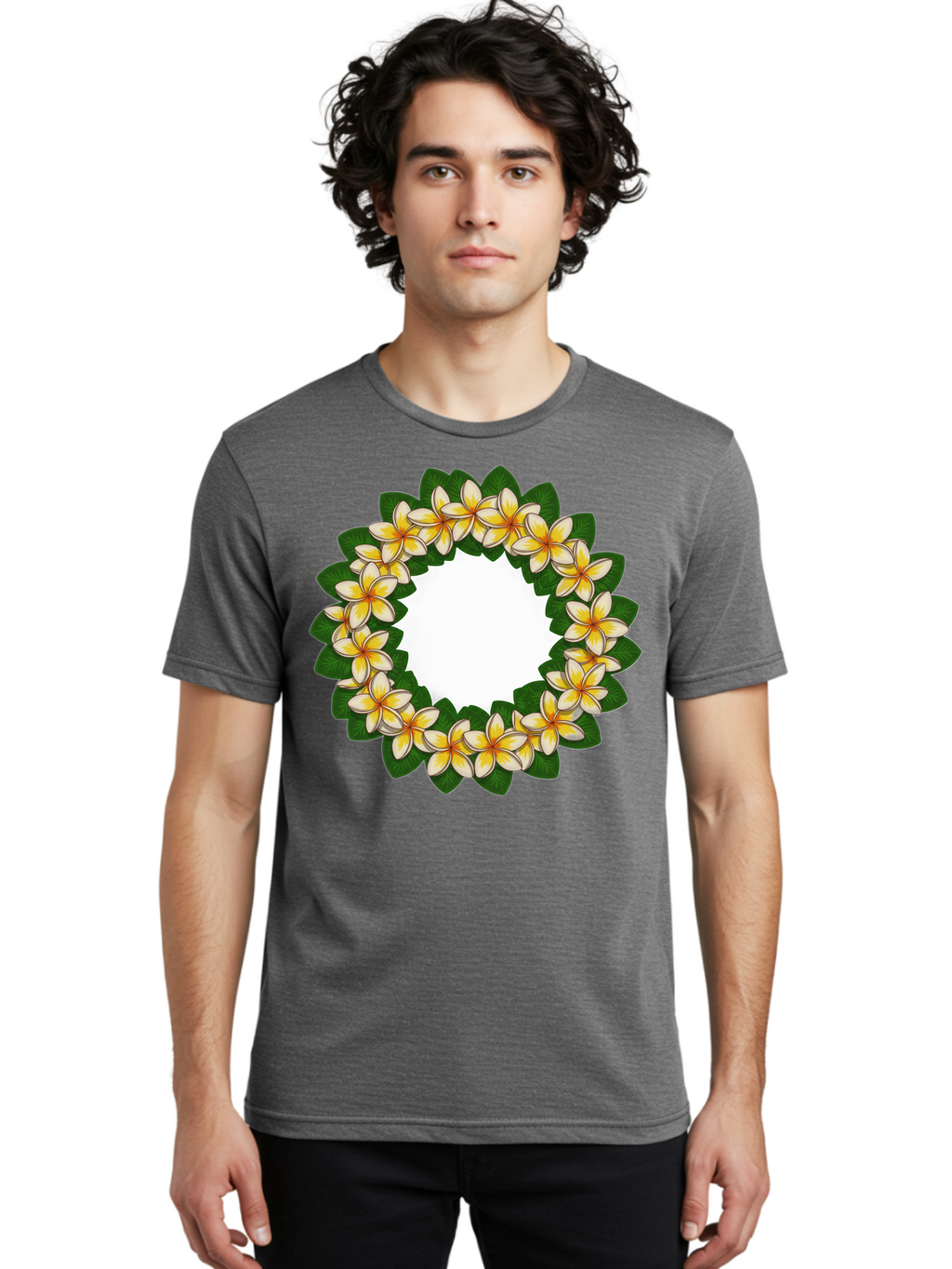 Plumeria-Wreath Men'S Graphic Tee, 100% Cotton, Comfortable Casual Summer Wear, Machine Washable, Vintage Camera, Old Camera, Antique Camera, Black Camera, Classic Photography, Photography Equipment, Nostalgic Device, Film Camera, Camera Art Bao763