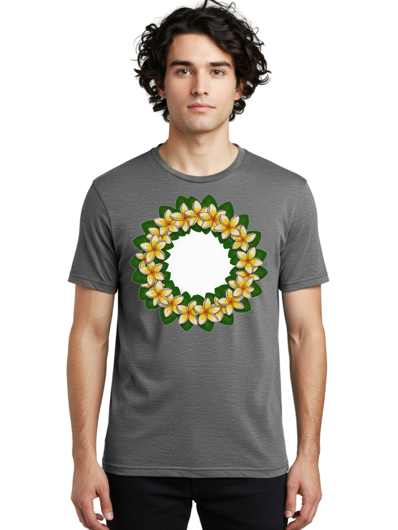 Plumeria-Wreath Men'S Graphic Tee, 100% Cotton, Comfortable Casual Summer Wear, Machine Washable, Vintage Camera, Old Camera, Antique Camera, Black Camera, Classic Photography, Photography Equipment, Nostalgic Device, Film Camera, Camera Art Bao763