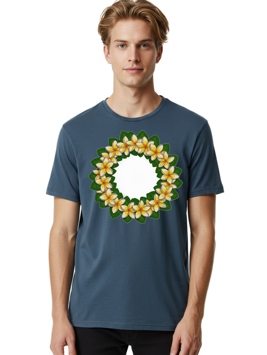 Plumeria-Wreath Men'S Graphic Tee, 100% Cotton, Comfortable Casual Summer Wear, Machine Washable, Vintage Camera, Old Camera, Antique Camera, Black Camera, Classic Photography, Photography Equipment, Nostalgic Device, Film Camera, Camera Art Bao763