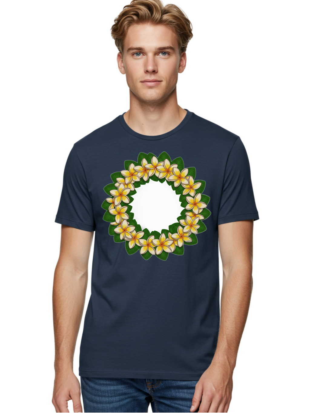 Plumeria-Wreath Men'S Graphic Tee, 100% Cotton, Comfortable Casual Summer Wear, Machine Washable, Vintage Camera, Old Camera, Antique Camera, Black Camera, Classic Photography, Photography Equipment, Nostalgic Device, Film Camera, Camera Art Bao763