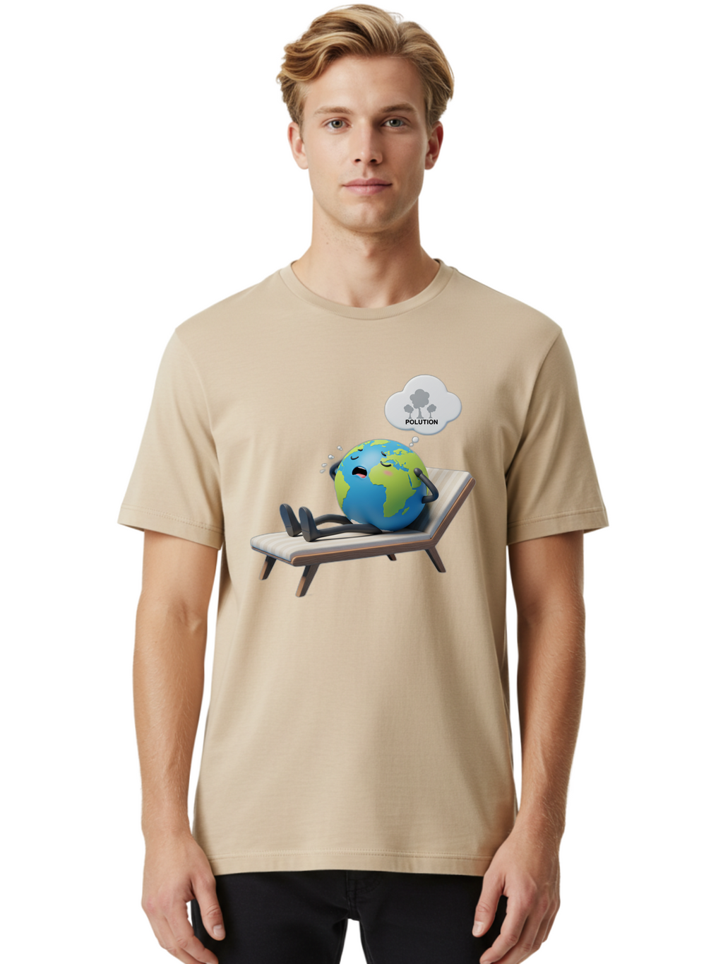 Polution Men'S Graphic Tee, 100% Cotton, Comfortable Casual Summer Wear, Machine Washable, Vintage Camera, Old Camera, Antique Camera, Black Camera, Classic Photography, Photography Equipment, Nostalgic Device, Film Camera, Camera Art Bao764
