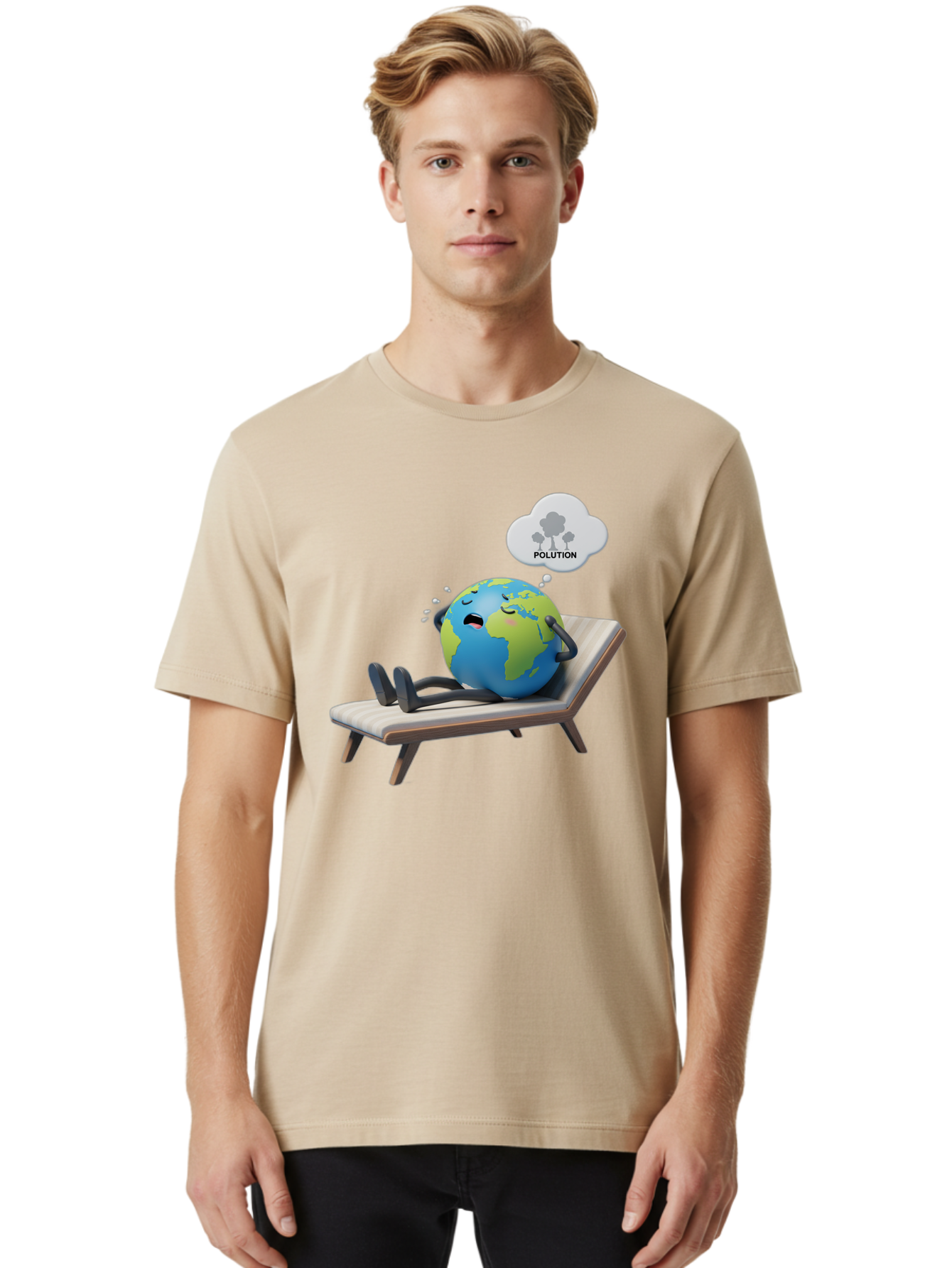 Polution Men'S Graphic Tee, 100% Cotton, Comfortable Casual Summer Wear, Machine Washable, Vintage Camera, Old Camera, Antique Camera, Black Camera, Classic Photography, Photography Equipment, Nostalgic Device, Film Camera, Camera Art Bao764