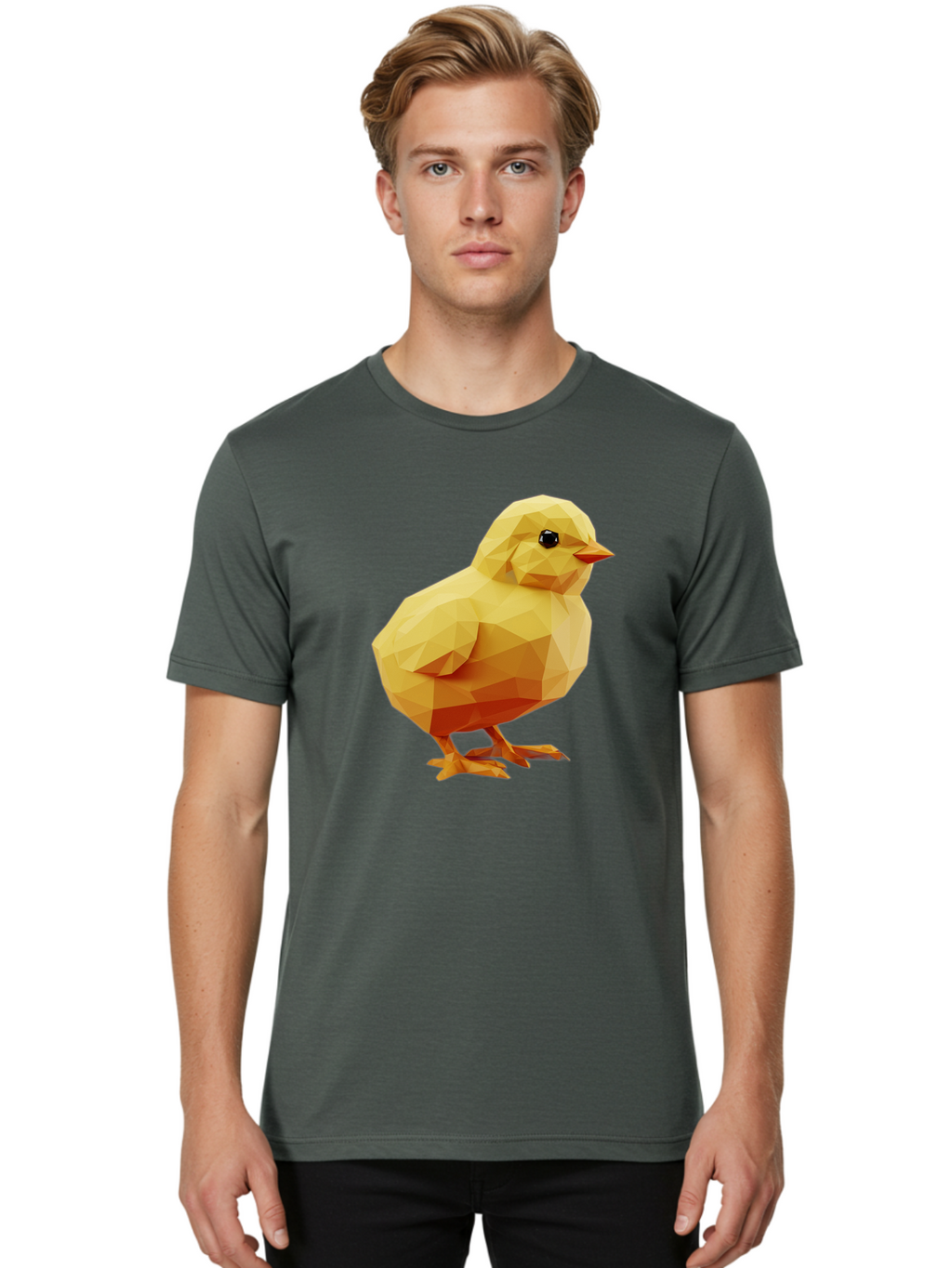 Polygonal-Chick Men'S Graphic Tee, 100% Cotton, Comfortable Casual Summer Wear, Machine Washable, Vintage Camera, Old Camera, Antique Camera, Black Camera, Classic Photography, Photography Equipment, Nostalgic Device, Film Camera, Camera Art Bao765