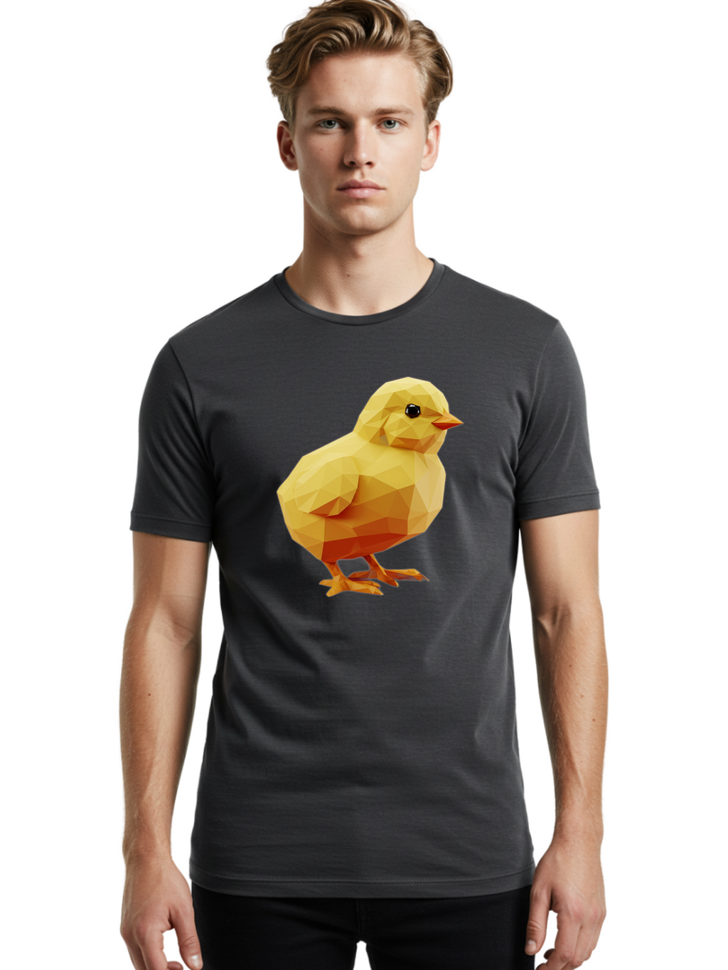 Polygonal-Chick Men'S Graphic Tee, 100% Cotton, Comfortable Casual Summer Wear, Machine Washable, Vintage Camera, Old Camera, Antique Camera, Black Camera, Classic Photography, Photography Equipment, Nostalgic Device, Film Camera, Camera Art Bao765