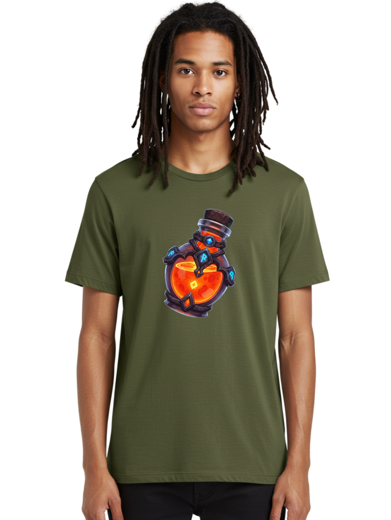 Potion-Bottle Men'S Graphic Tee, 100% Cotton, Comfortable Casual Summer Wear, Machine Washable, Vintage Camera, Old Camera, Antique Camera, Black Camera, Classic Photography, Photography Equipment, Nostalgic Device, Film Camera, Camera Art Bao768