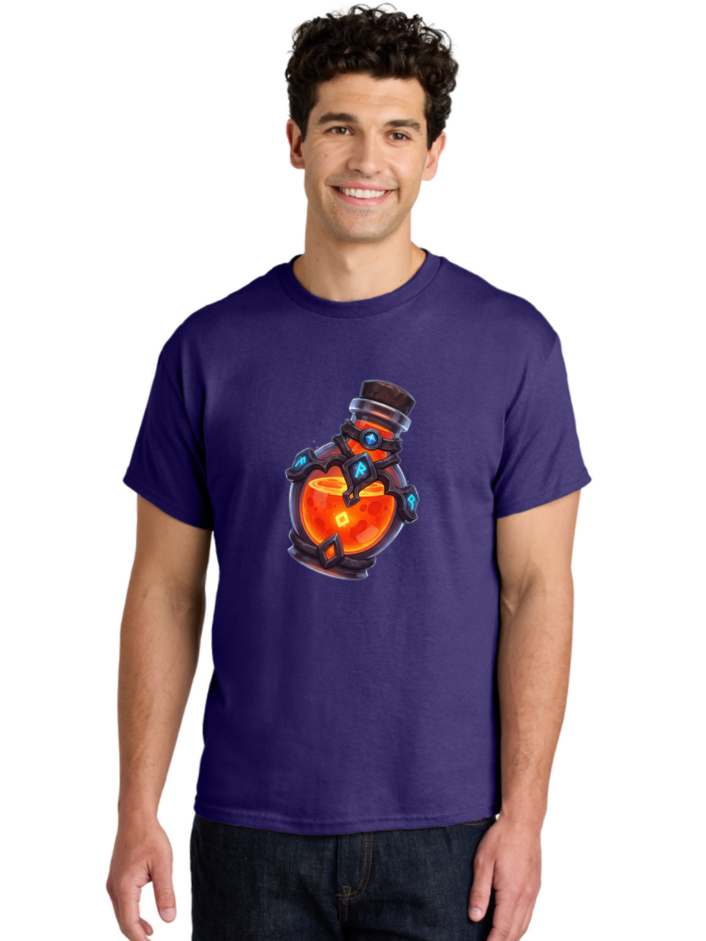 Potion-Bottle Men'S Graphic Tee, 100% Cotton, Comfortable Casual Summer Wear, Machine Washable, Vintage Camera, Old Camera, Antique Camera, Black Camera, Classic Photography, Photography Equipment, Nostalgic Device, Film Camera, Camera Art Bao768