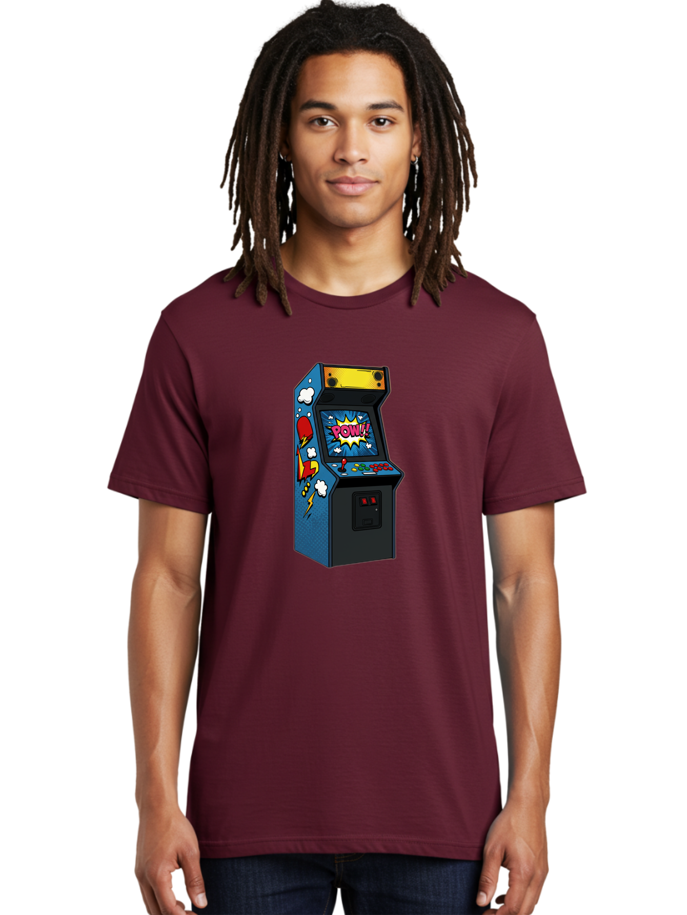 Pow Men'S Graphic Tee, 100% Cotton, Comfortable Casual Summer Wear, Machine Washable, Vintage Camera, Old Camera, Antique Camera, Black Camera, Classic Photography, Photography Equipment, Nostalgic Device, Film Camera, Camera Art Bao769