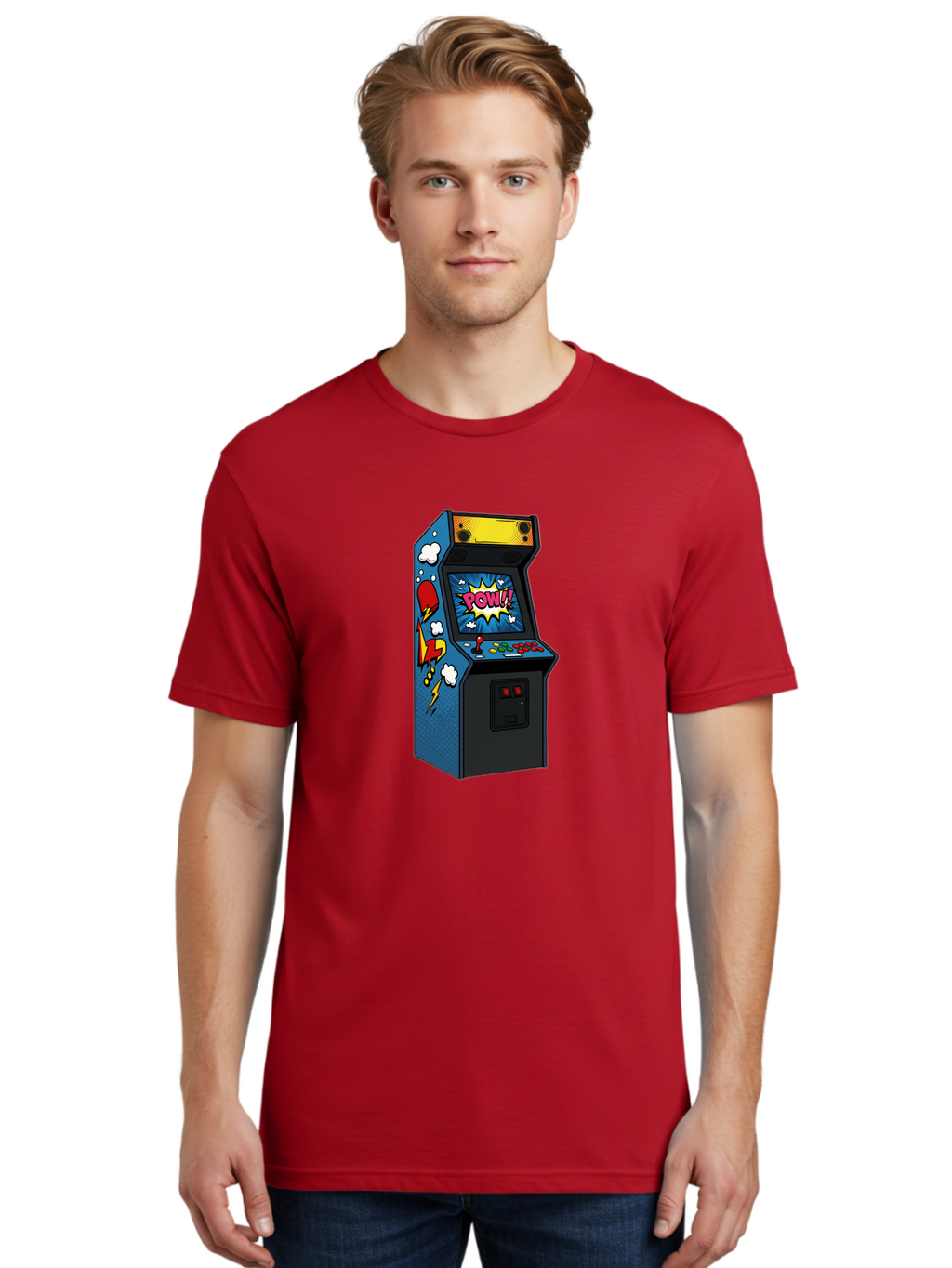 Pow Men'S Graphic Tee, 100% Cotton, Comfortable Casual Summer Wear, Machine Washable, Vintage Camera, Old Camera, Antique Camera, Black Camera, Classic Photography, Photography Equipment, Nostalgic Device, Film Camera, Camera Art Bao769