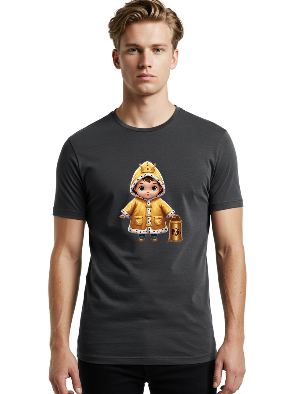 Prince-With-Coin-Jar Men'S Graphic Tee, 100% Cotton, Comfortable Casual Summer Wear, Machine Washable, Vintage Camera, Old Camera, Antique Camera, Black Camera, Classic Photography, Photography Equipment, Nostalgic Device, Film Camera, Bao770