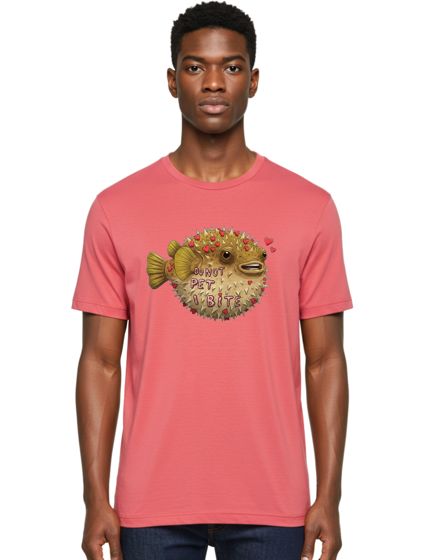 Puffy-Pufferfish-Do-Not-Pet-I-Bite Men'S Graphic Tee, 100% Cotton, Comfortable Casual Summer Wear, Machine Washable, Vintage Camera, Old Camera, Antique Camera, Black Camera, Classic Photography, Photography Equipment, Nostalgic Device, Bao771