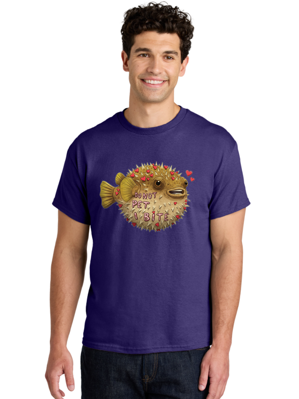 Puffy-Pufferfish-Do-Not-Pet-I-Bite Men'S Graphic Tee, 100% Cotton, Comfortable Casual Summer Wear, Machine Washable, Vintage Camera, Old Camera, Antique Camera, Black Camera, Classic Photography, Photography Equipment, Nostalgic Device, Bao771