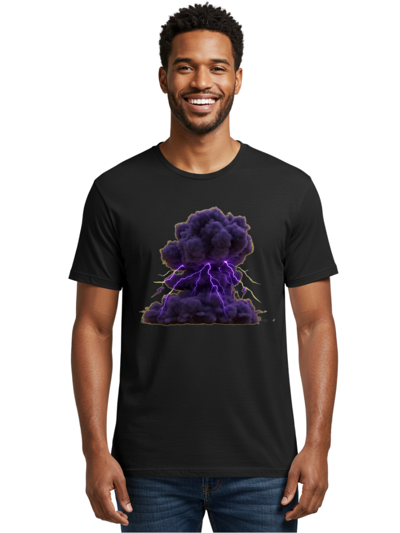 Purple-Cloud-Explosion Men'S Graphic Tee, 100% Cotton, Comfortable Casual Summer Wear, Machine Washable, Vintage Camera, Old Camera, Antique Camera, Black Camera, Classic Photography, Photography Equipment, Nostalgic Device, Film Camera, Bao772