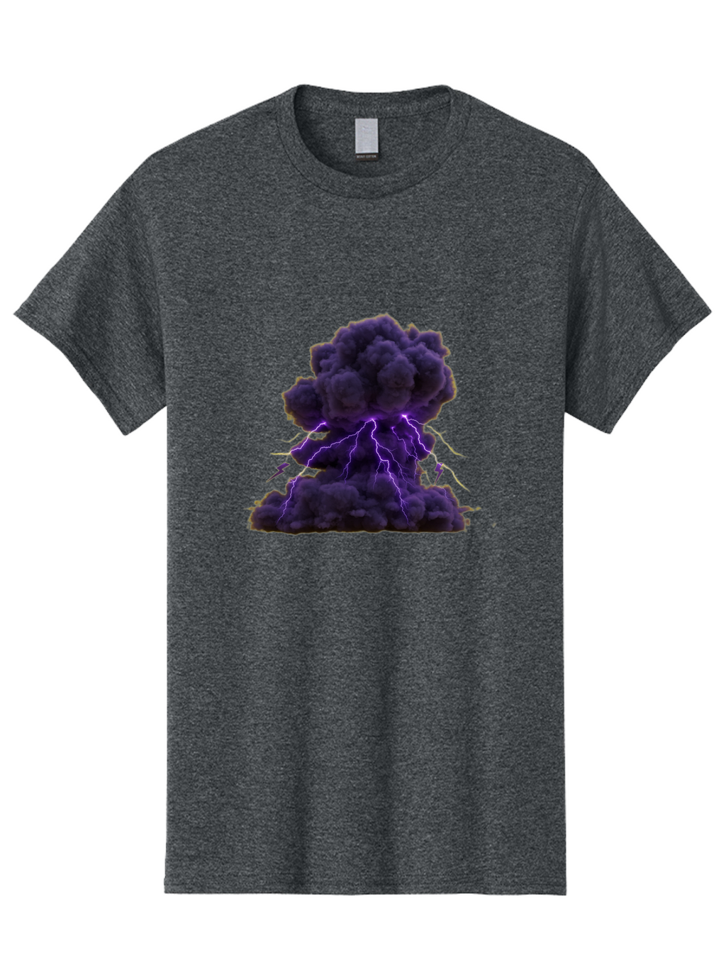 Purple-Cloud-Explosion Men'S Graphic Tee, 100% Cotton, Comfortable Casual Summer Wear, Machine Washable, Vintage Camera, Old Camera, Antique Camera, Black Camera, Classic Photography, Photography Equipment, Nostalgic Device, Film Camera, Bao772
